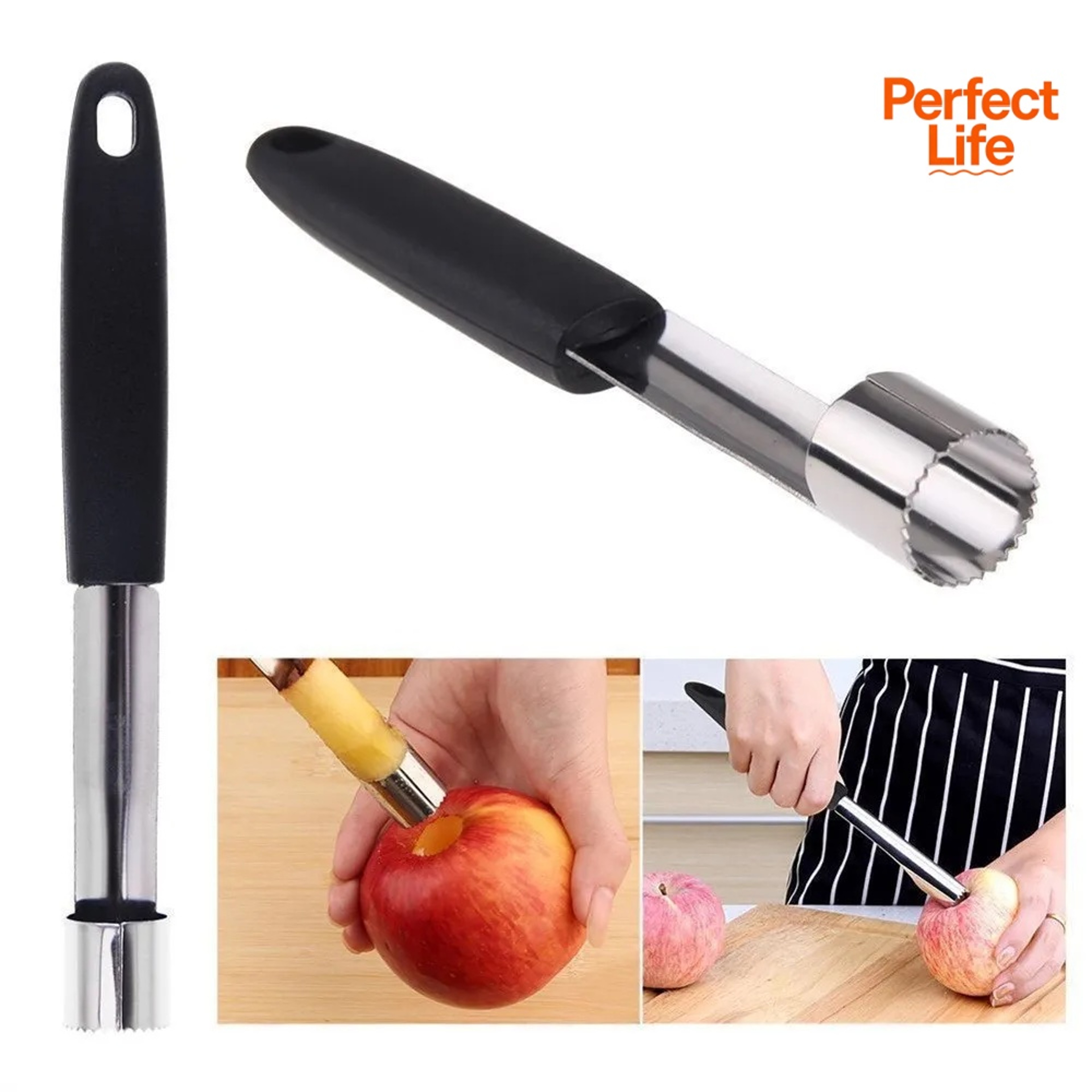 Easy Twist Apple Corer and Seed Remover for Pears and Peppers – view 4
