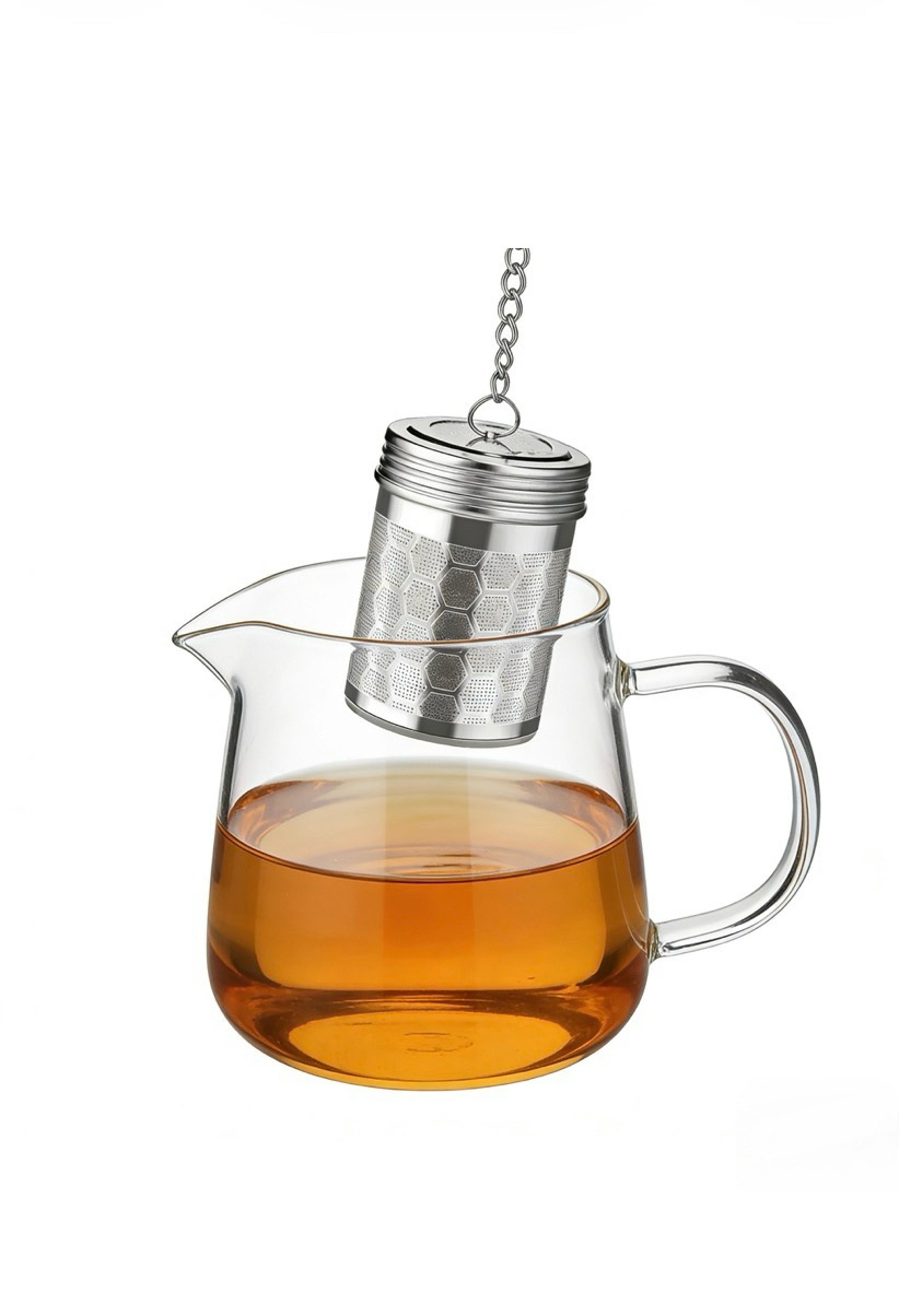 Premium Stainless Steel Tea Infuser Fine Mesh Strainer For Loose Leaf Tea  Spices 2