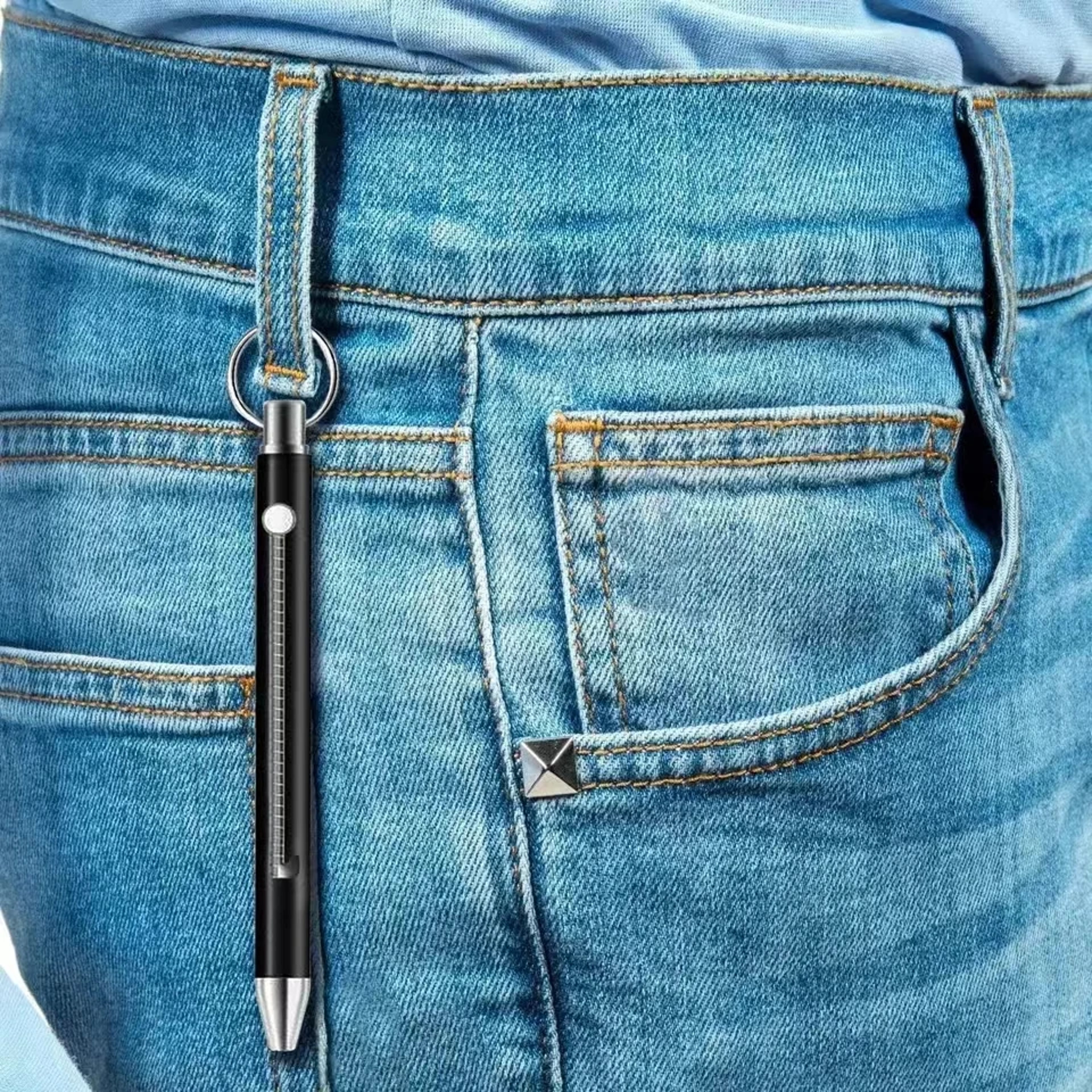 Titanium EDC Retractable Multi Tool Keychain Compact Portable Everyday Carry Gadgets – view 3
