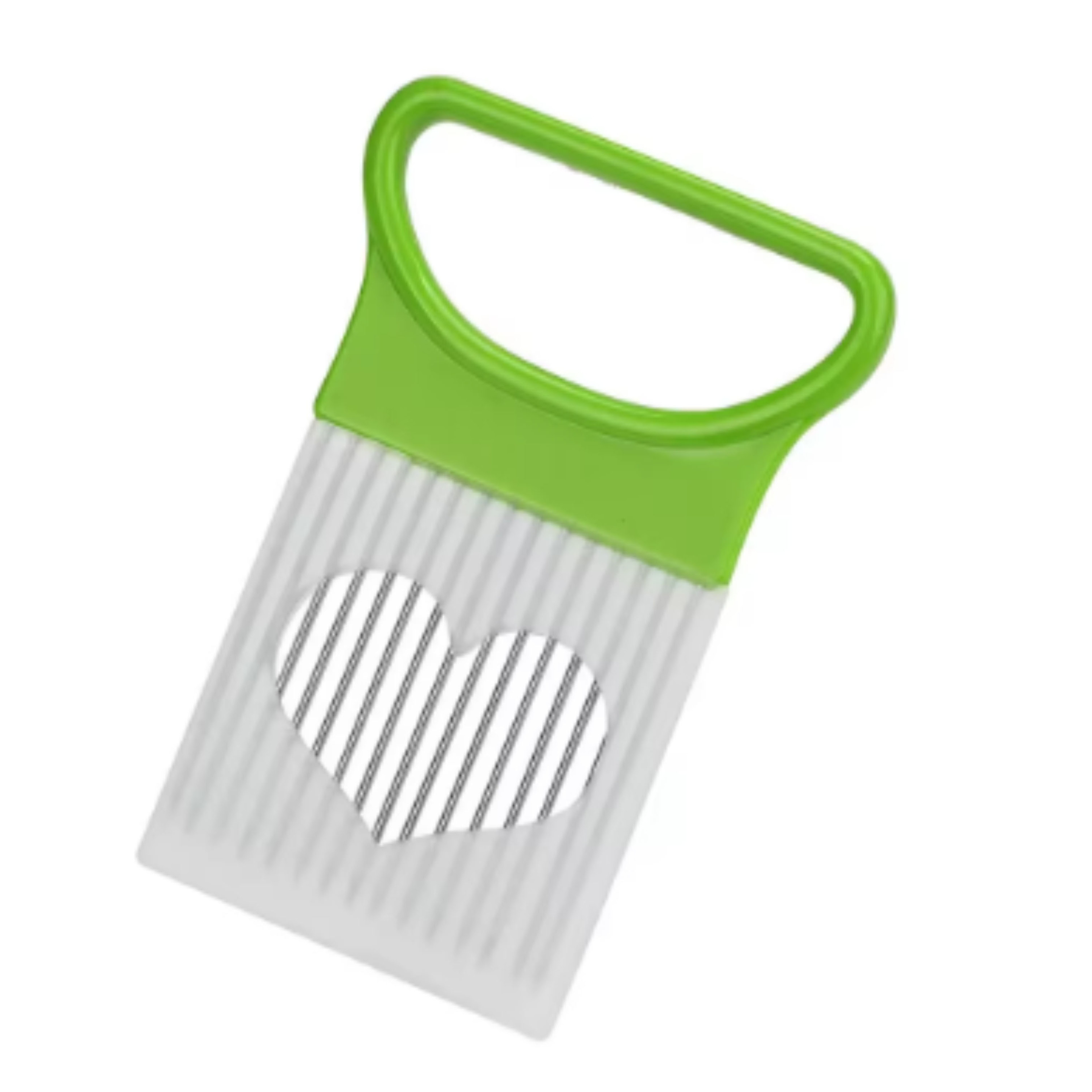 Stainless Steel Onion Slicer Holder And Vegetable Cutting Guide 6