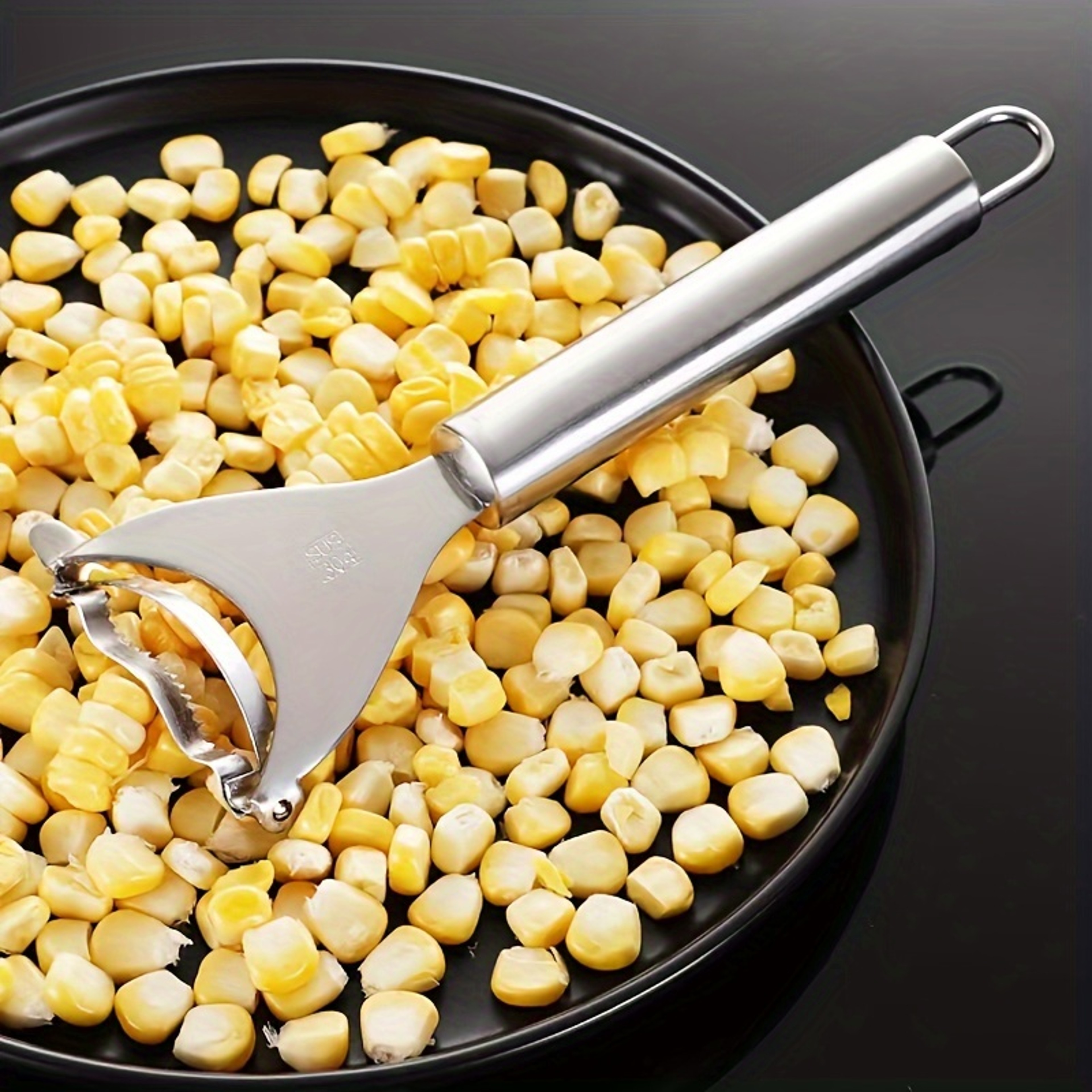 Easy Corn Cob Stripper And Corn Kernel Remover Kitchen Tool 2