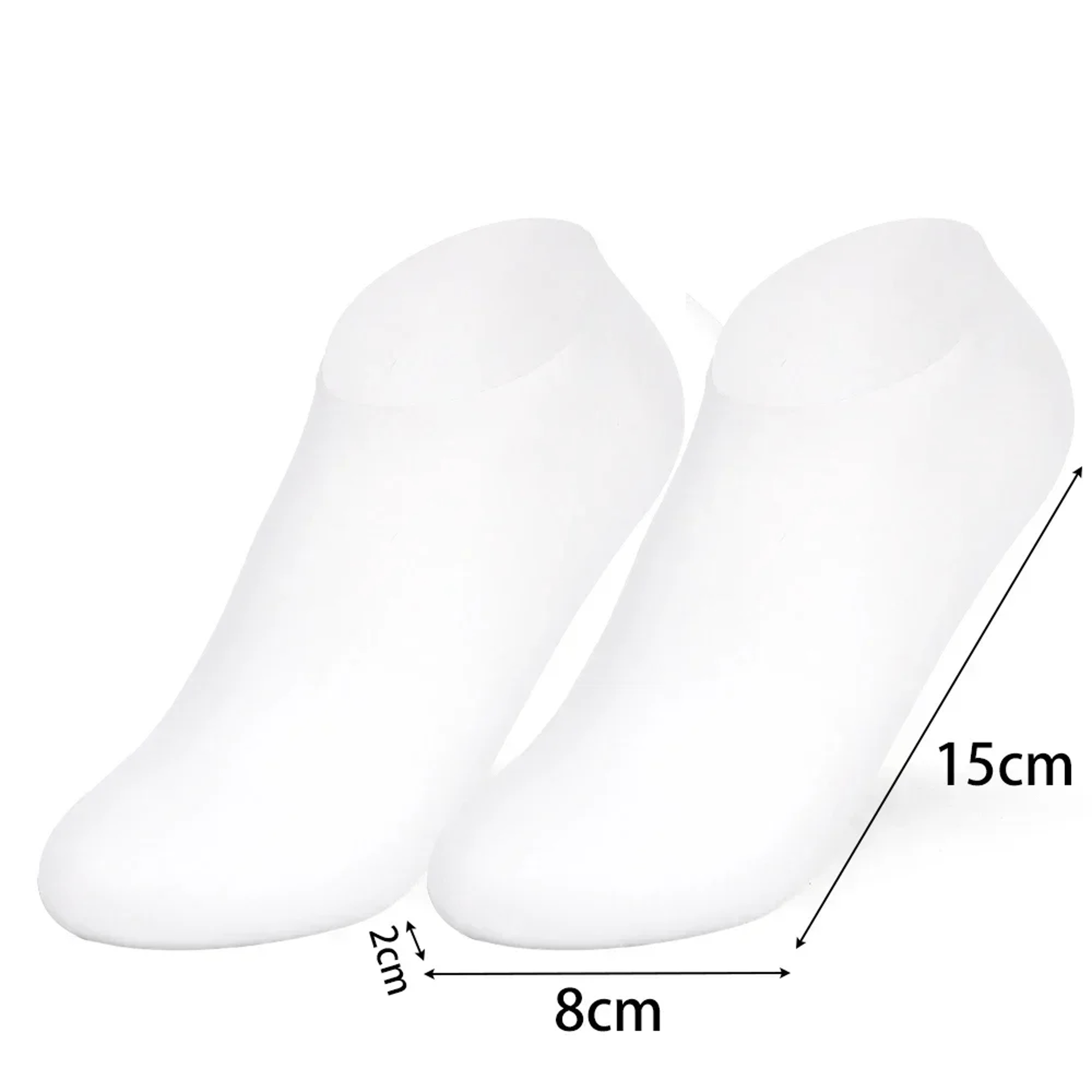2 Pairs Moisturizing Glove Socks for Foot Care, Nourishing Skin, Anti Heel Dryness, Full Foot Moisturizing Socks – view 8