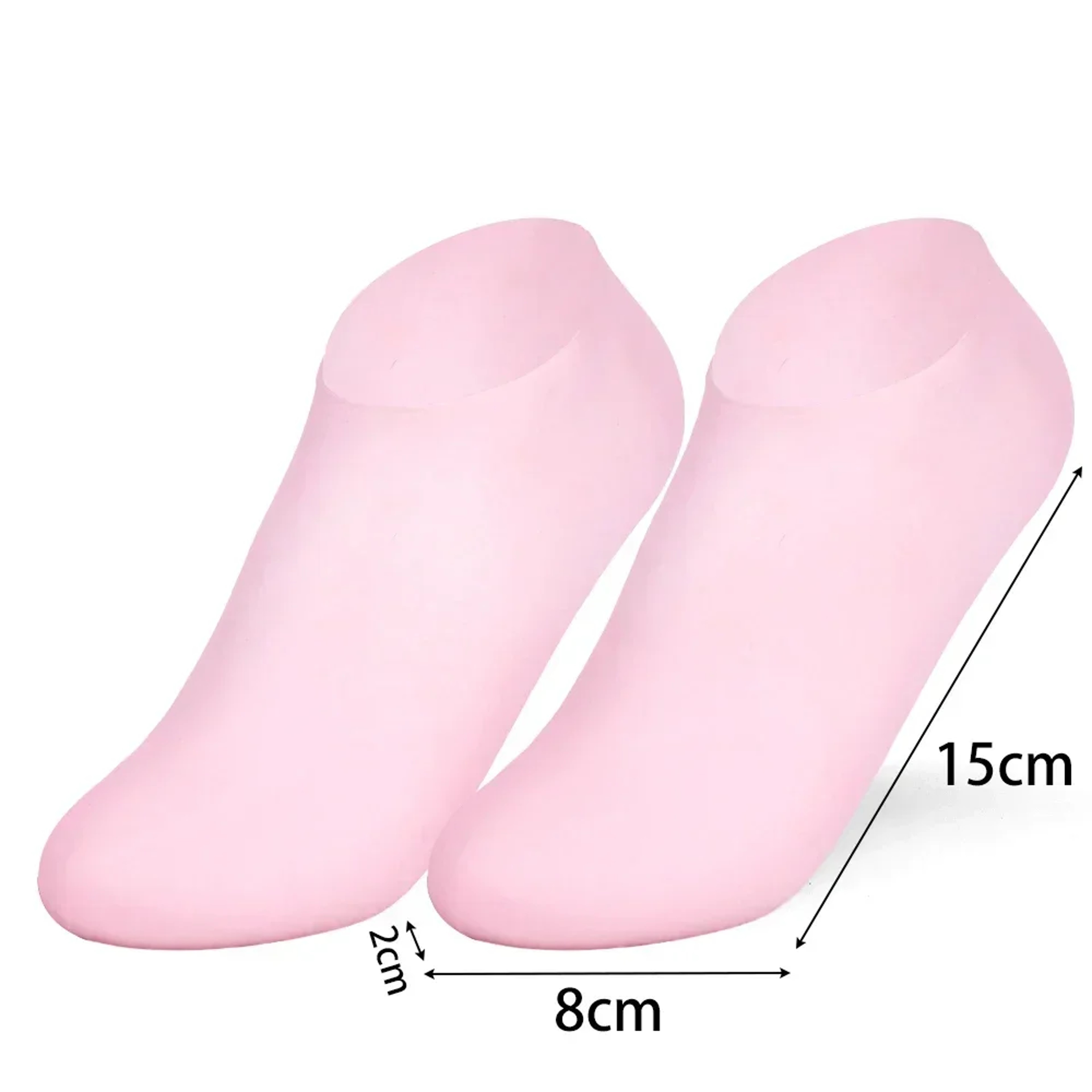 2 Pairs Moisturizing Glove Socks for Foot Care, Nourishing Skin, Anti Heel Dryness, Full Foot Moisturizing Socks – view 9