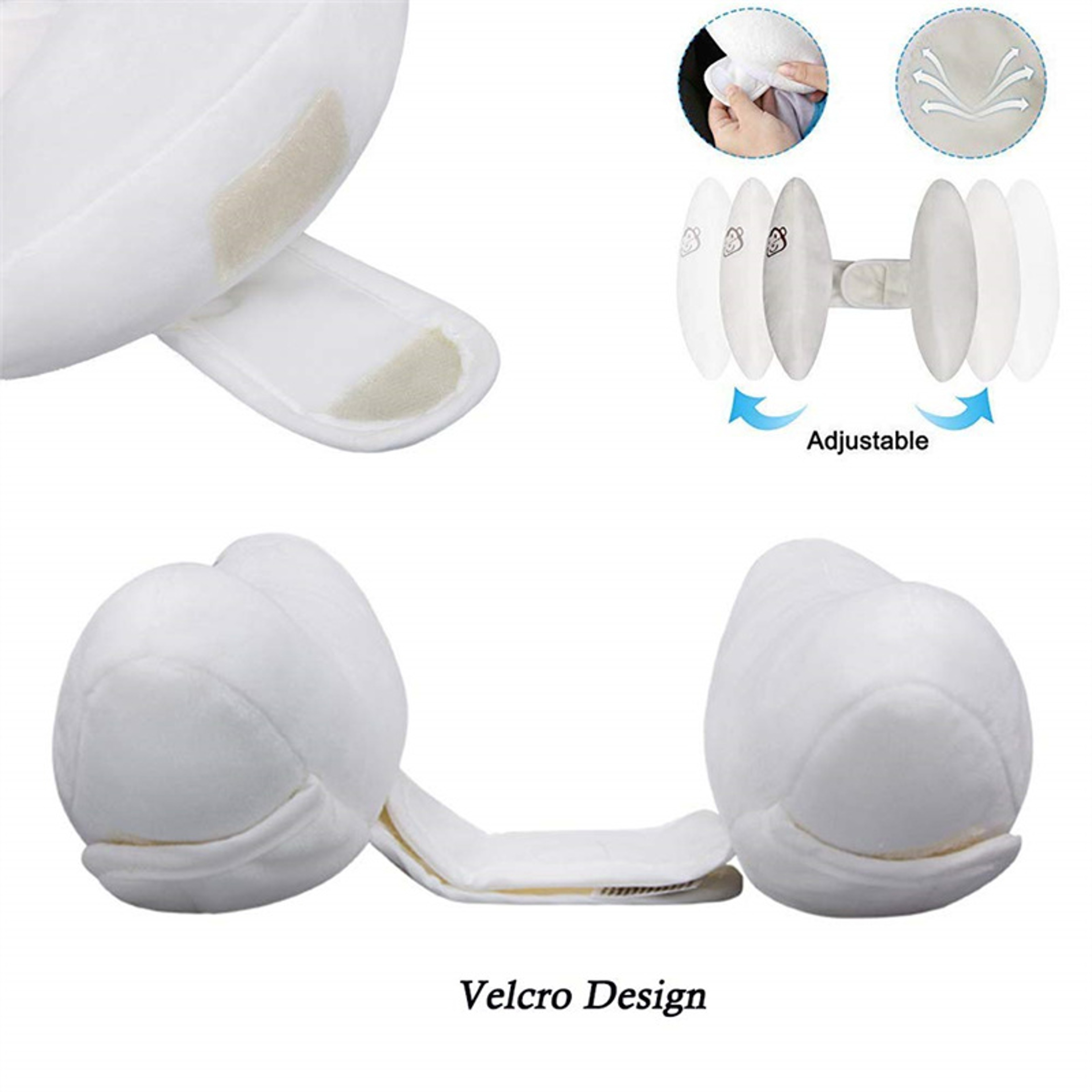 Infant Stroller Neck Pillow Banana Shape Car Seat Head Protector  Baby Sleeping Neck Support Pillow 3