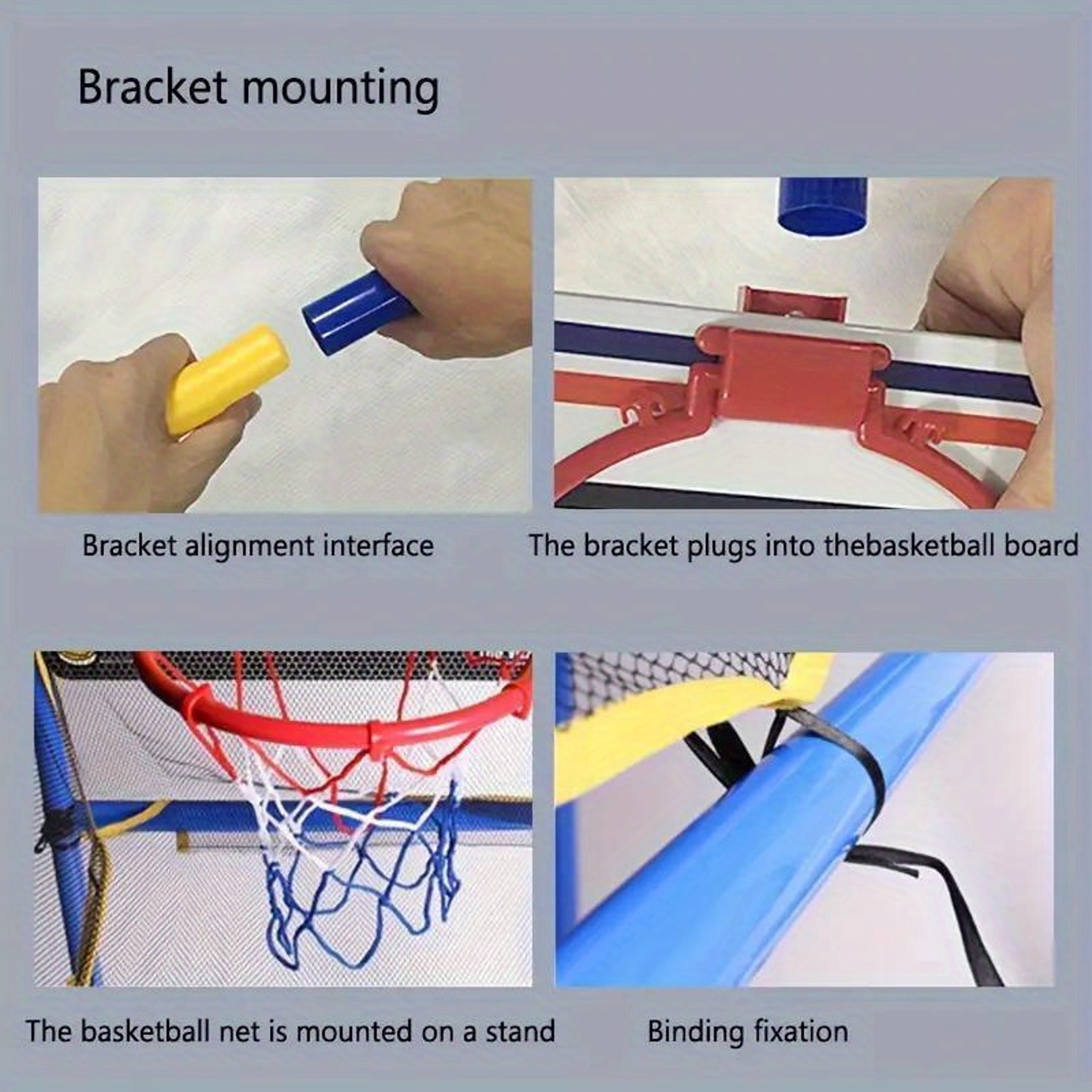 Portable Basketball Arcade Game Set, for Indoor and Outdoor Play, Easy Setup with Air Pump, Ideal Gift for Kids, Holiday – view 5