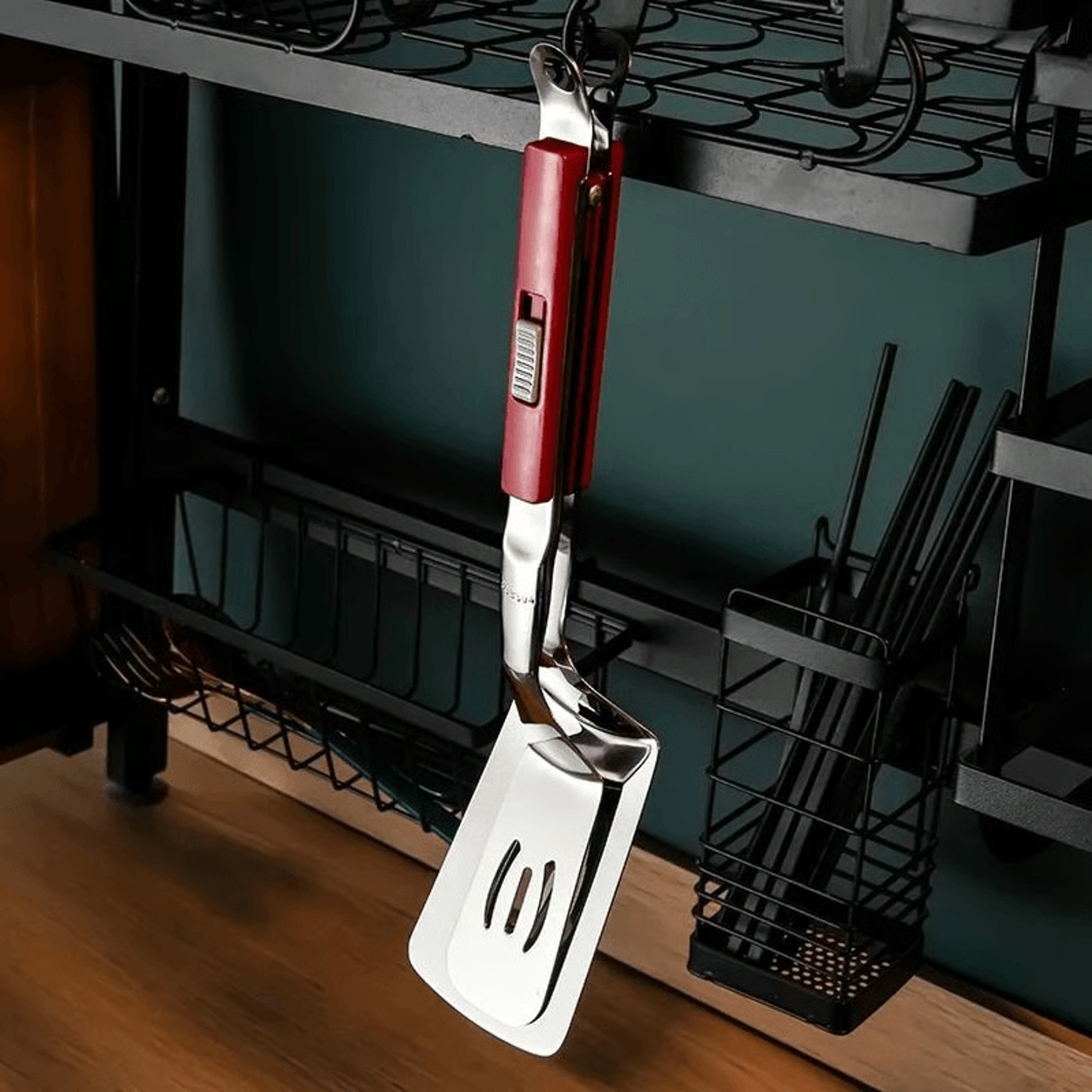 spatula tongs for grilling steak