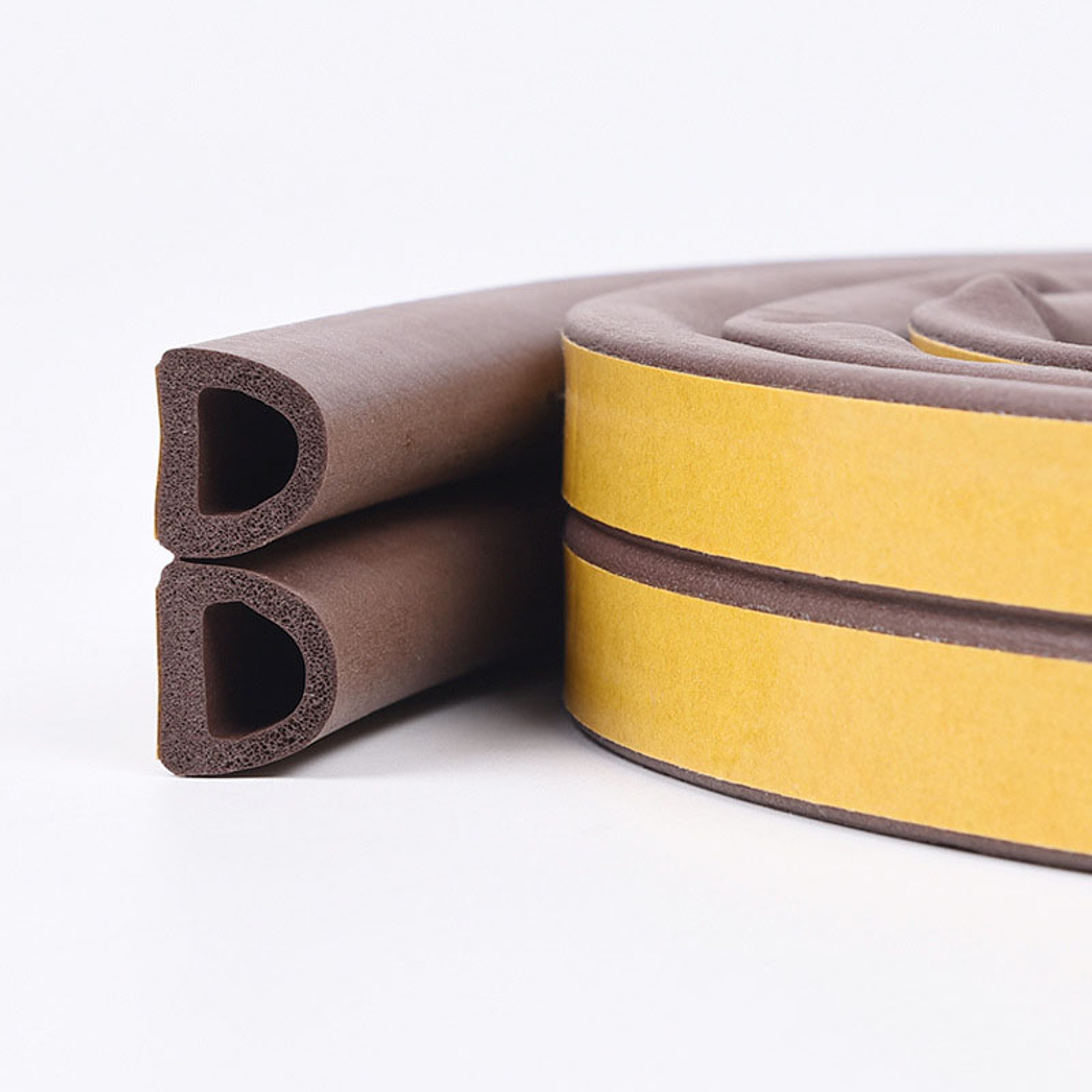 Title DIPE SelfAdhesive Door  Window Sealing Strip AntiCollision Rubber Foam Sound Insulation fo