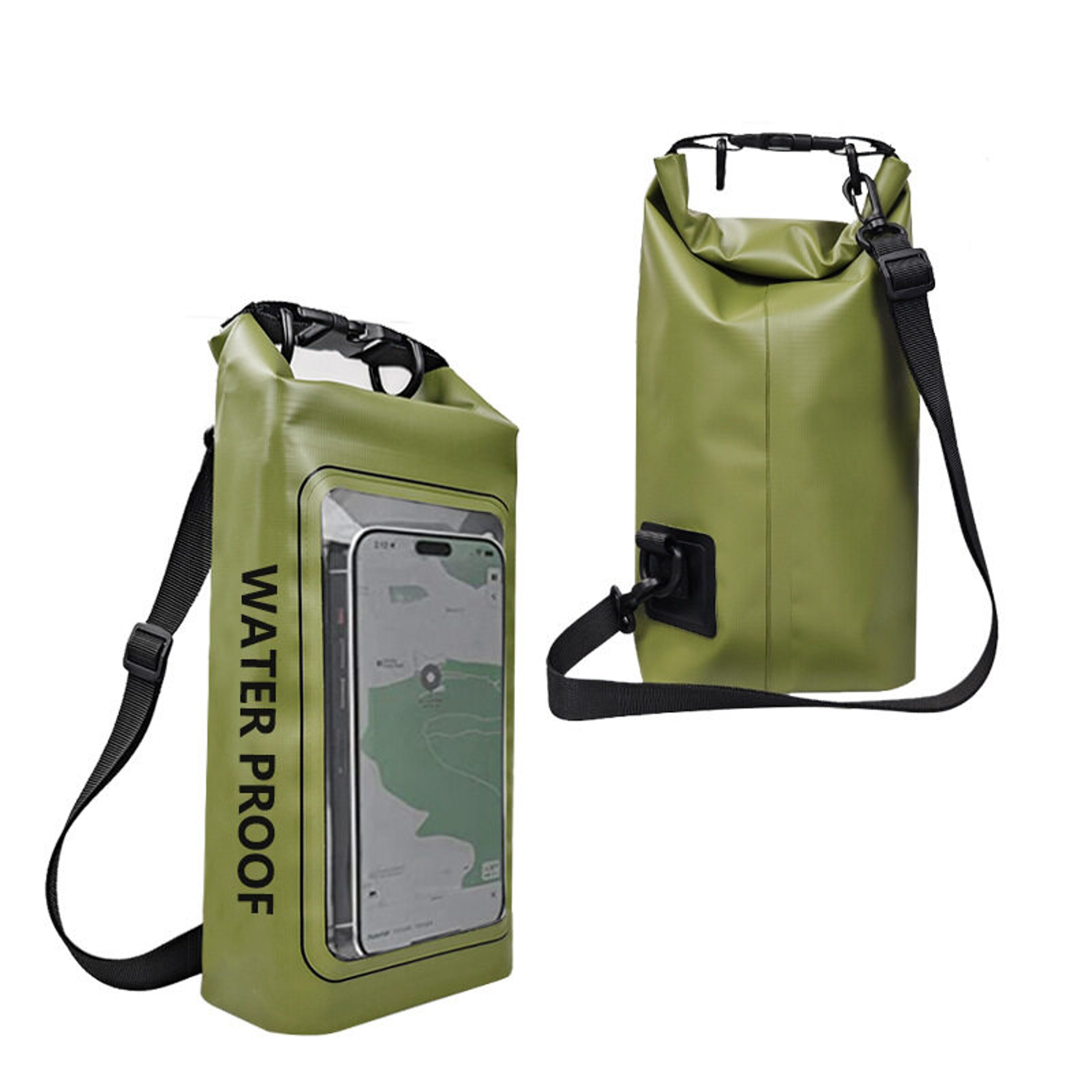 2L Touchscreen Waterproof Dry Bag Ideal for Kayaking Rafting Trekking  Camping