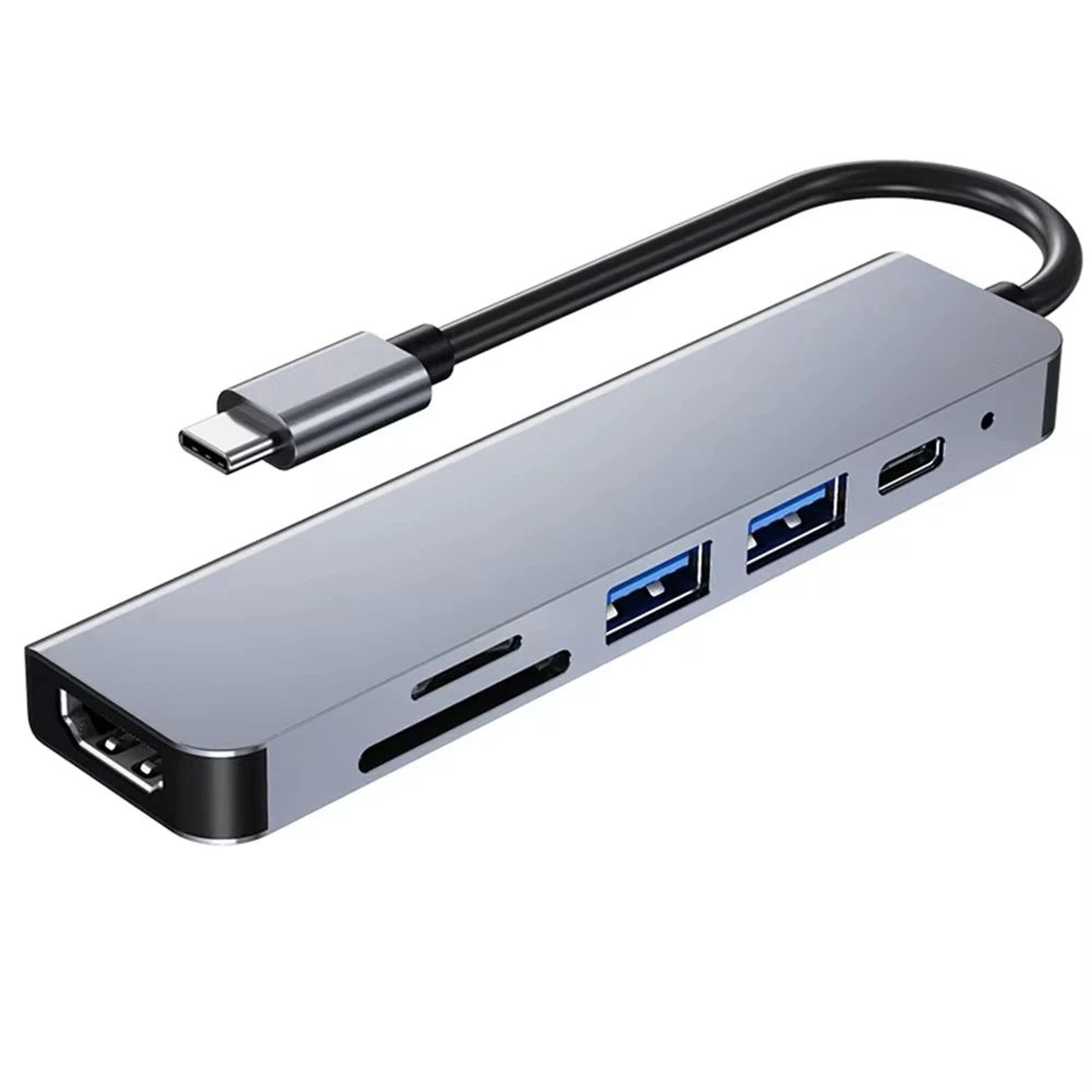 6in1 USB C Hub With 4K HDMI 87W PD Charging USB 30 Ports  TypeC Dock For MacBook Pro Nintendo Switc 6