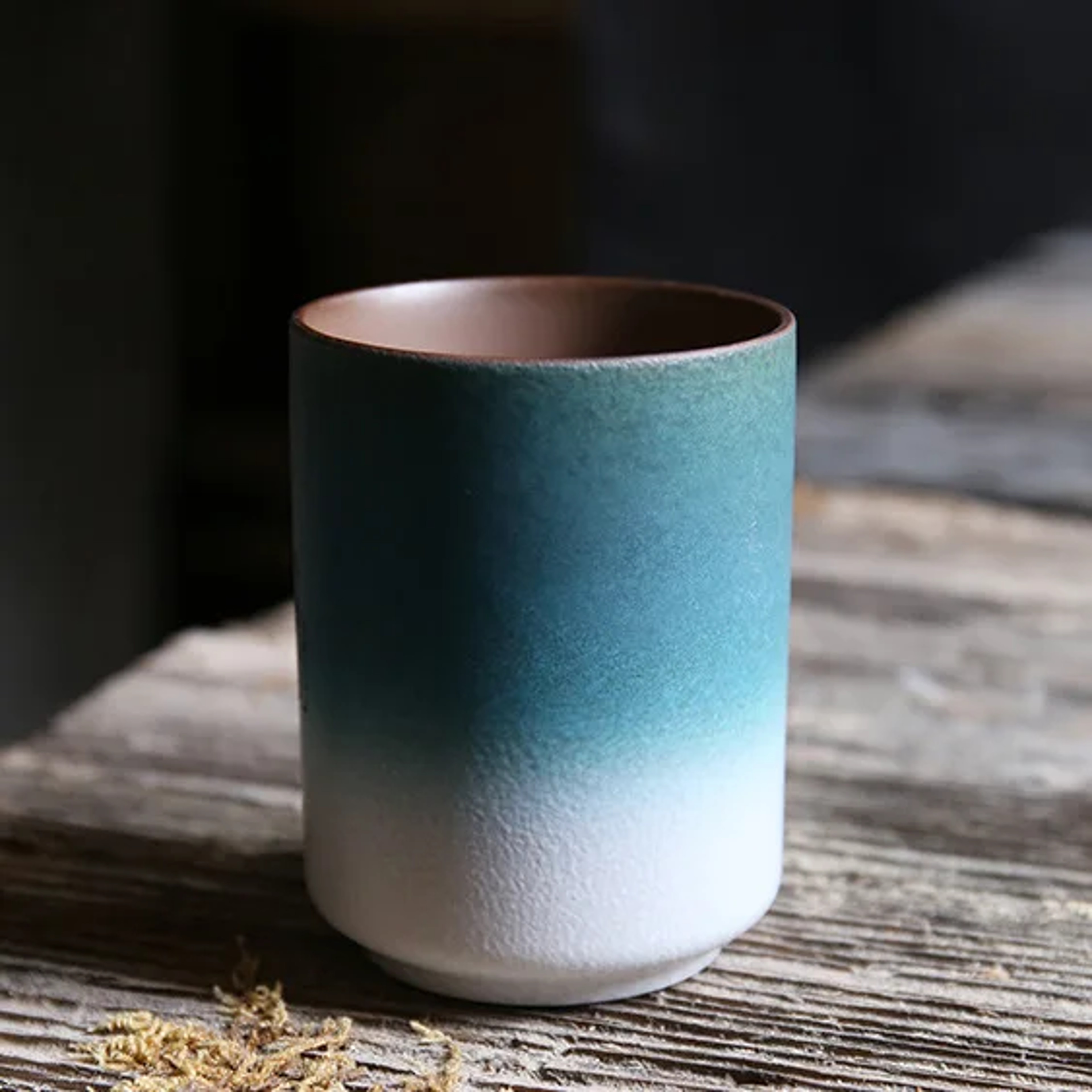 Ceramic Mug Gradient Stoneware Tea Cup 5