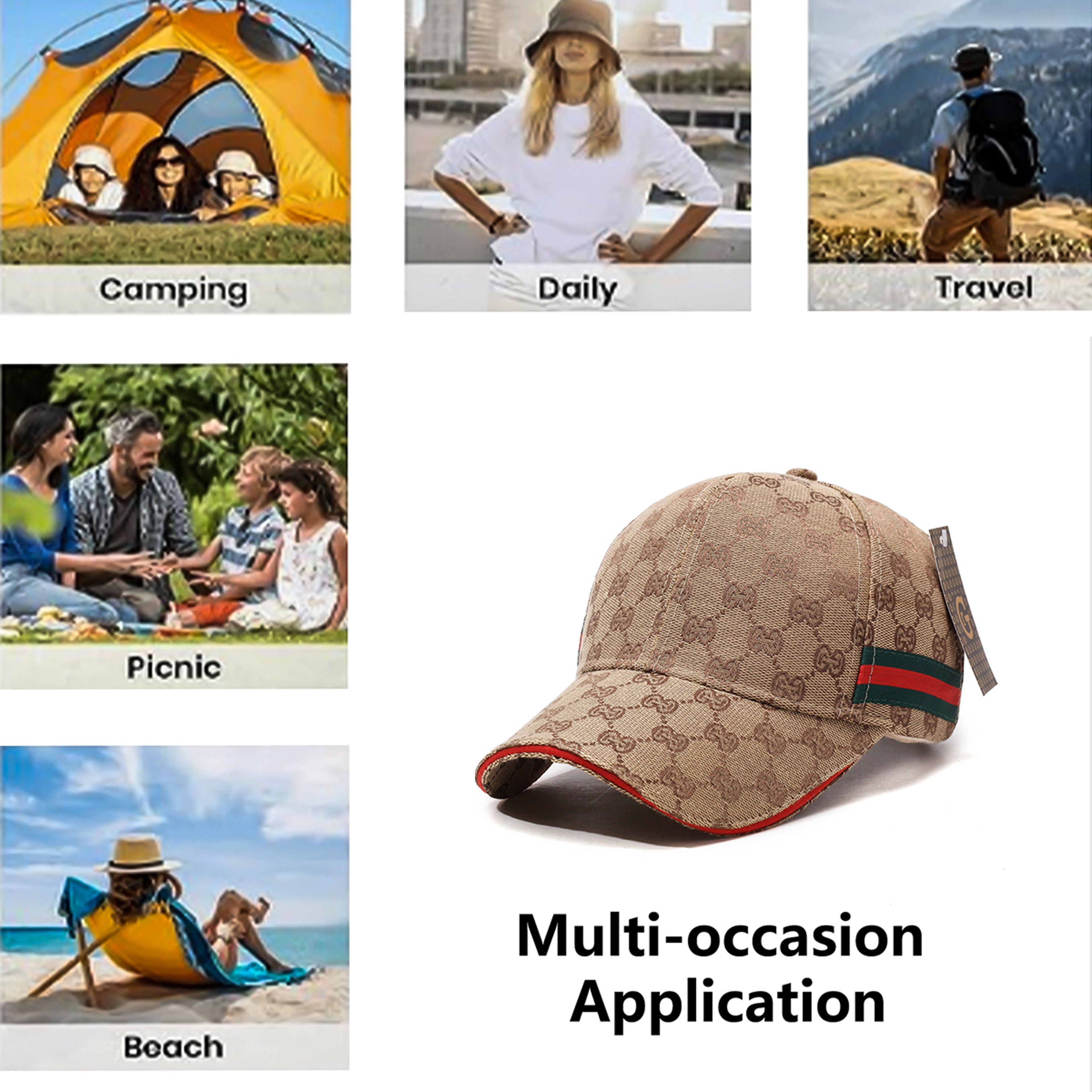 Embroidered Baseball Cap Sun Protection Outdoor Sports Hat For Men And Women 4