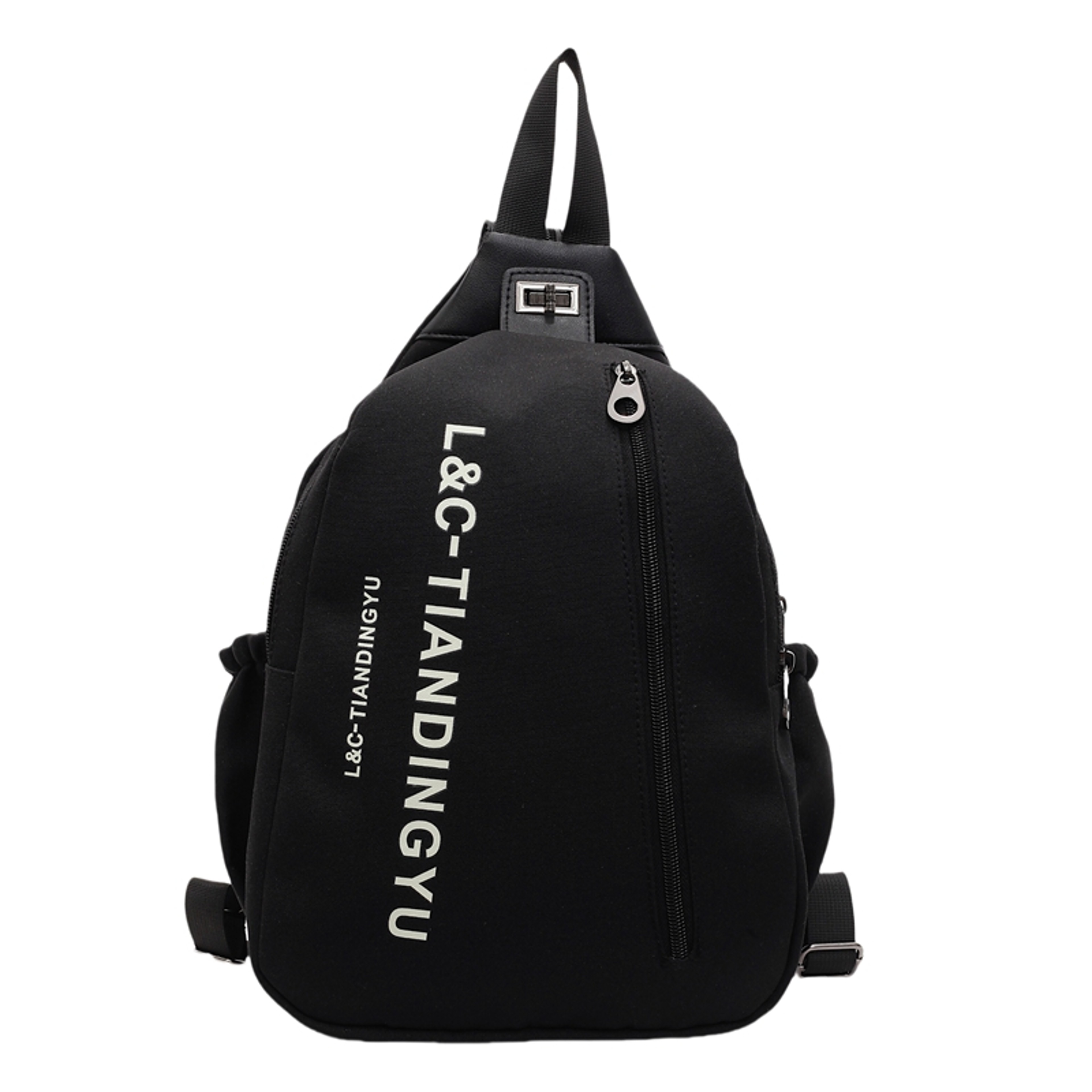 Anti Theft Sling Bag For Women Large Capacity Nylon Chest Crossbody 7