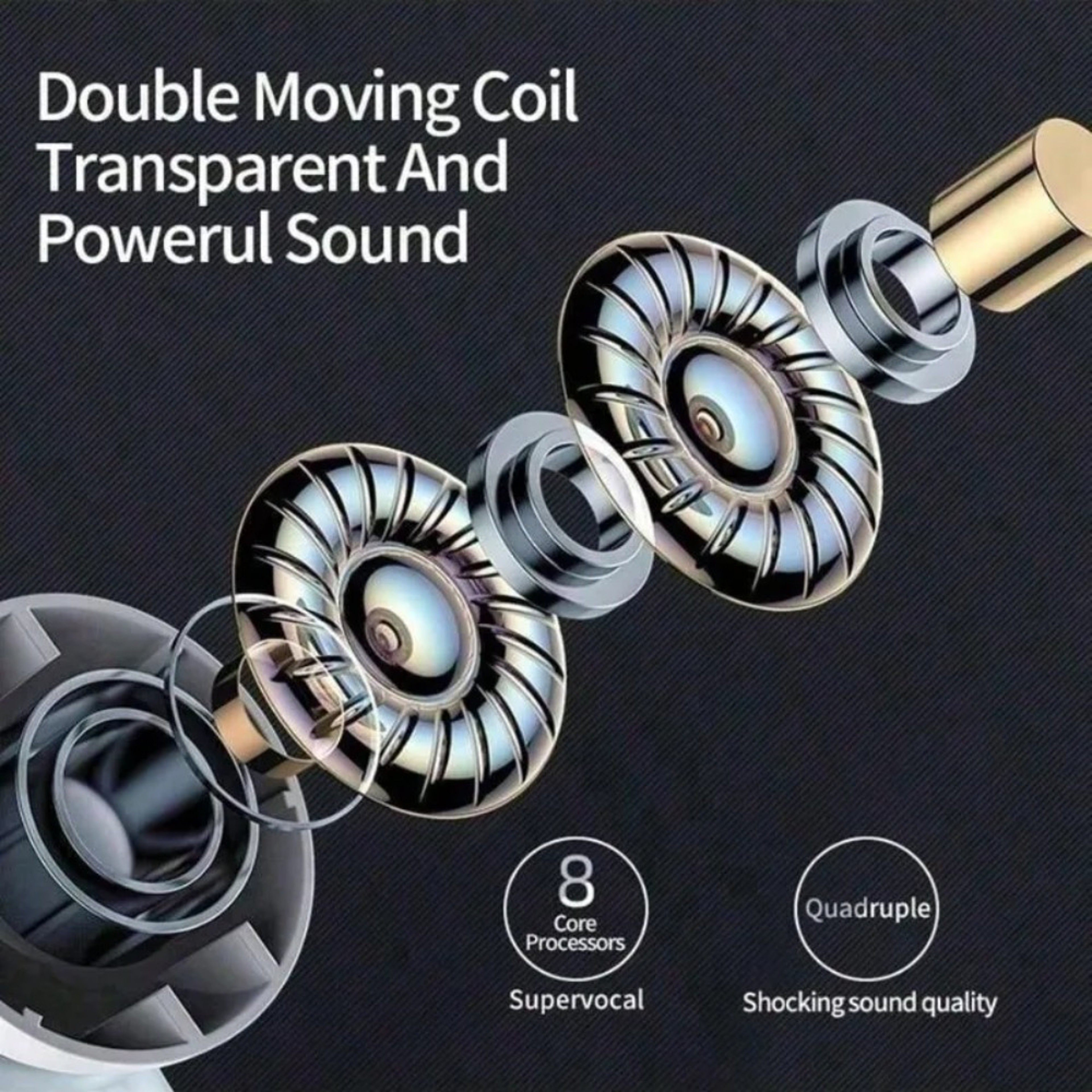 HiFi Low Latency Wireless Bluetooth Earbuds with Noise Reduction – view 6