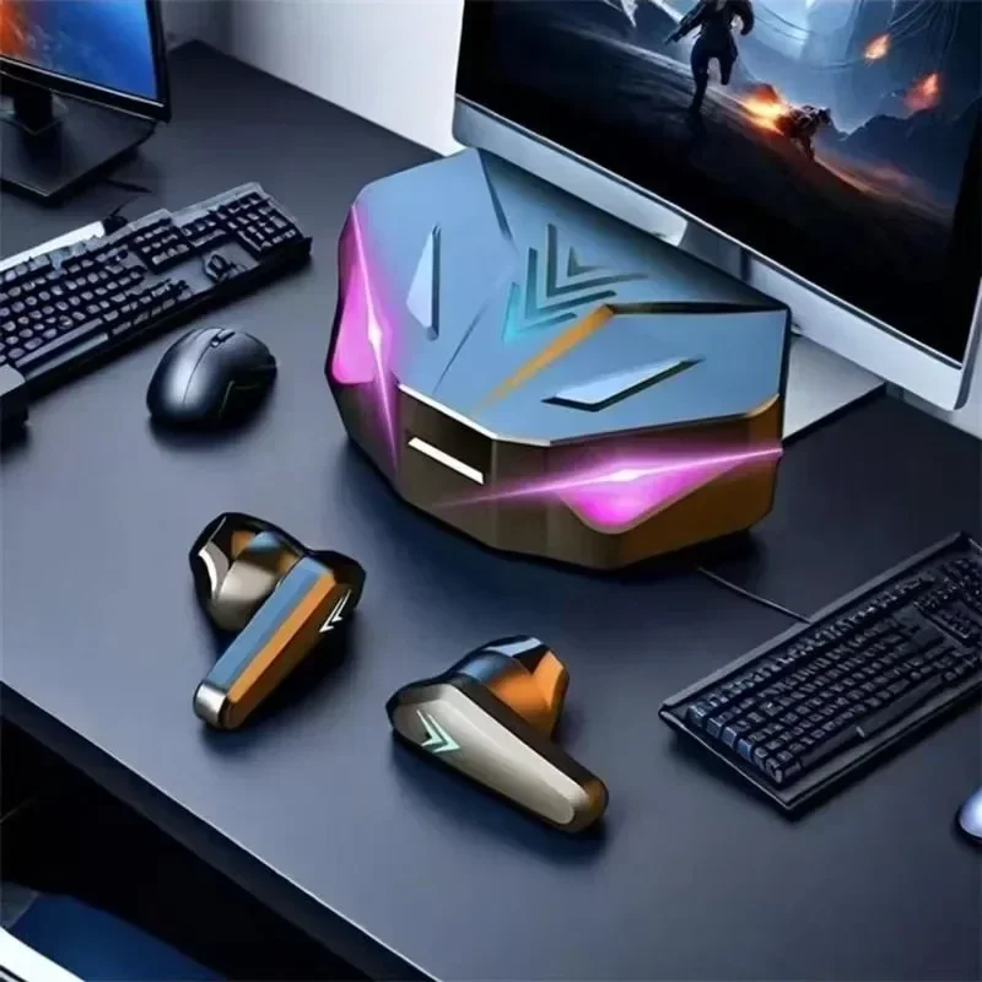 Low Latency Wireless Gaming Earbuds for Smartphones – view 2