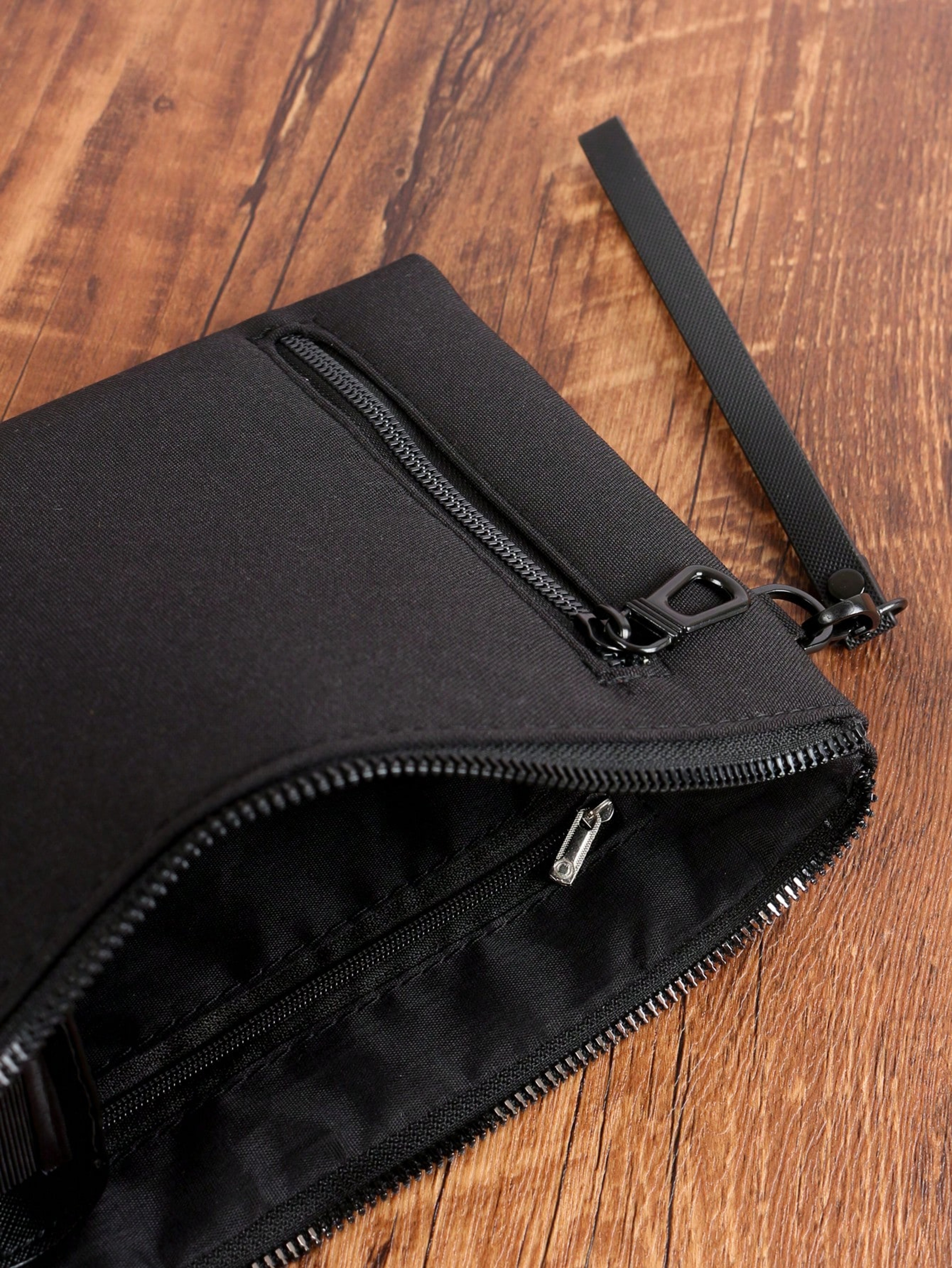 Sleek Mens Clutch Bag Portable Phone Wristlet Bag for Everyday Business and Casual Carry – view 6
