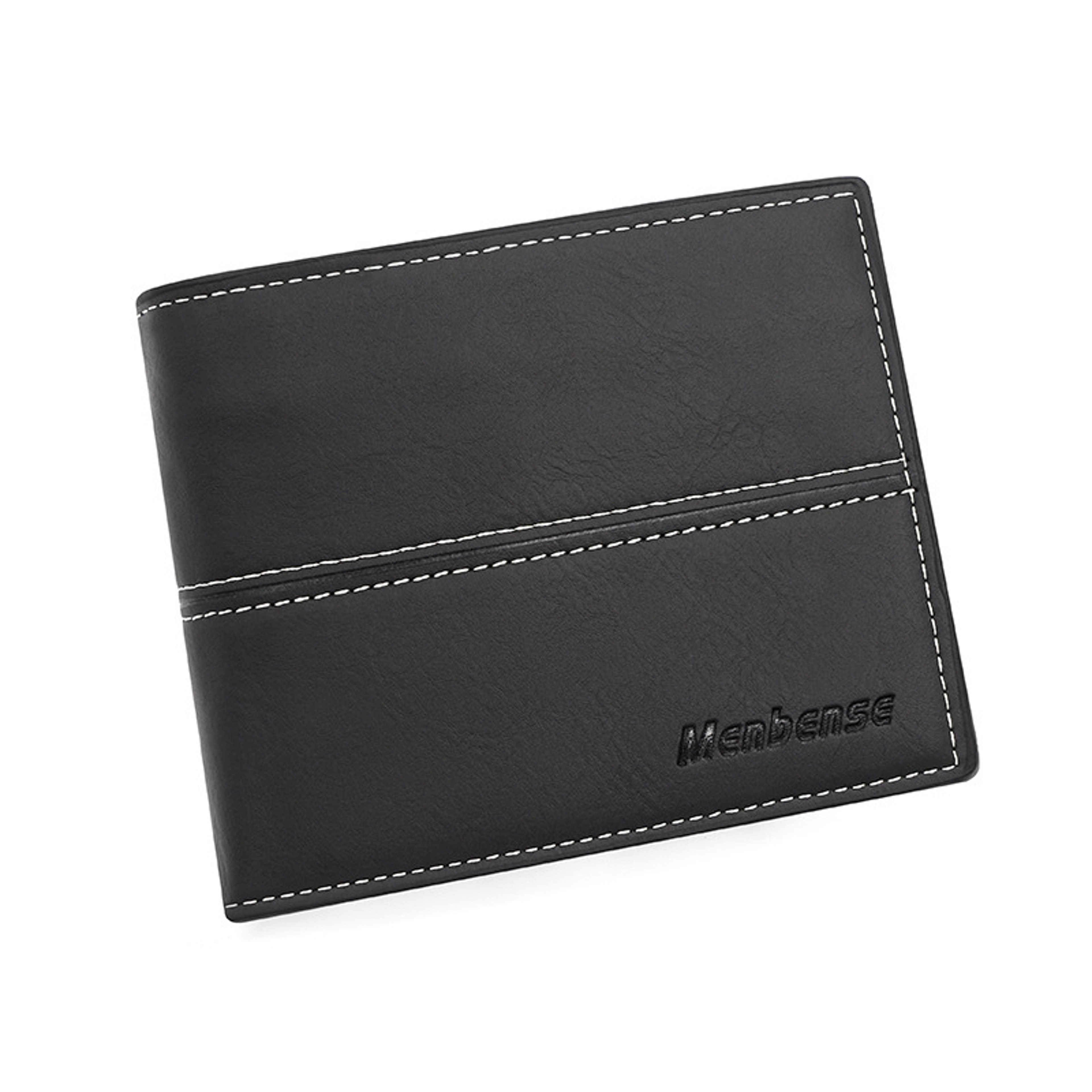 Premium Vintage Mens PU Leather Wallet With Coin Pocket  Money Clip Slim Card Holder 6