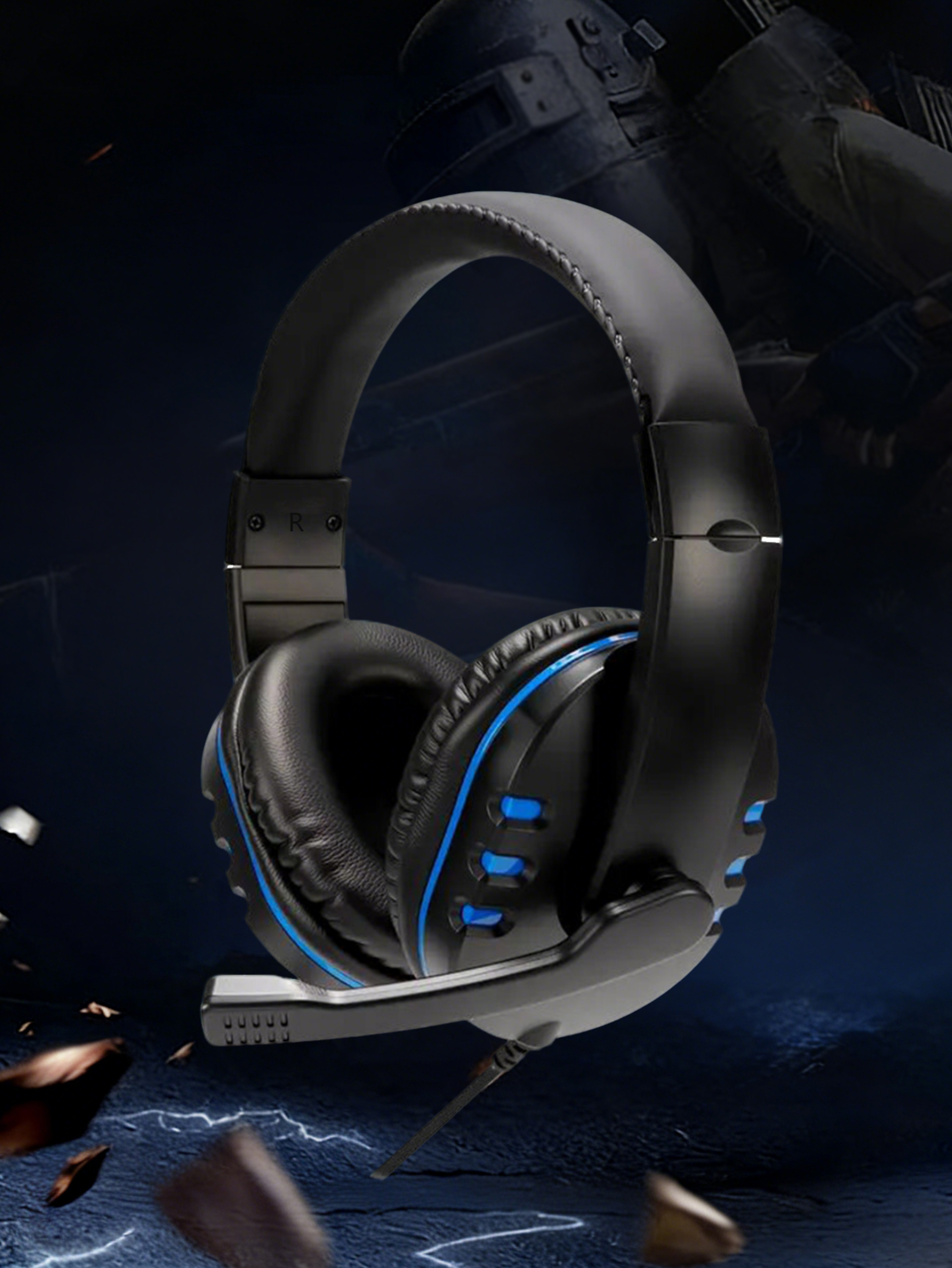 Ultimate Wired Gaming Headset with Mic Immersive Gaming Audio for PC & Console – view 2