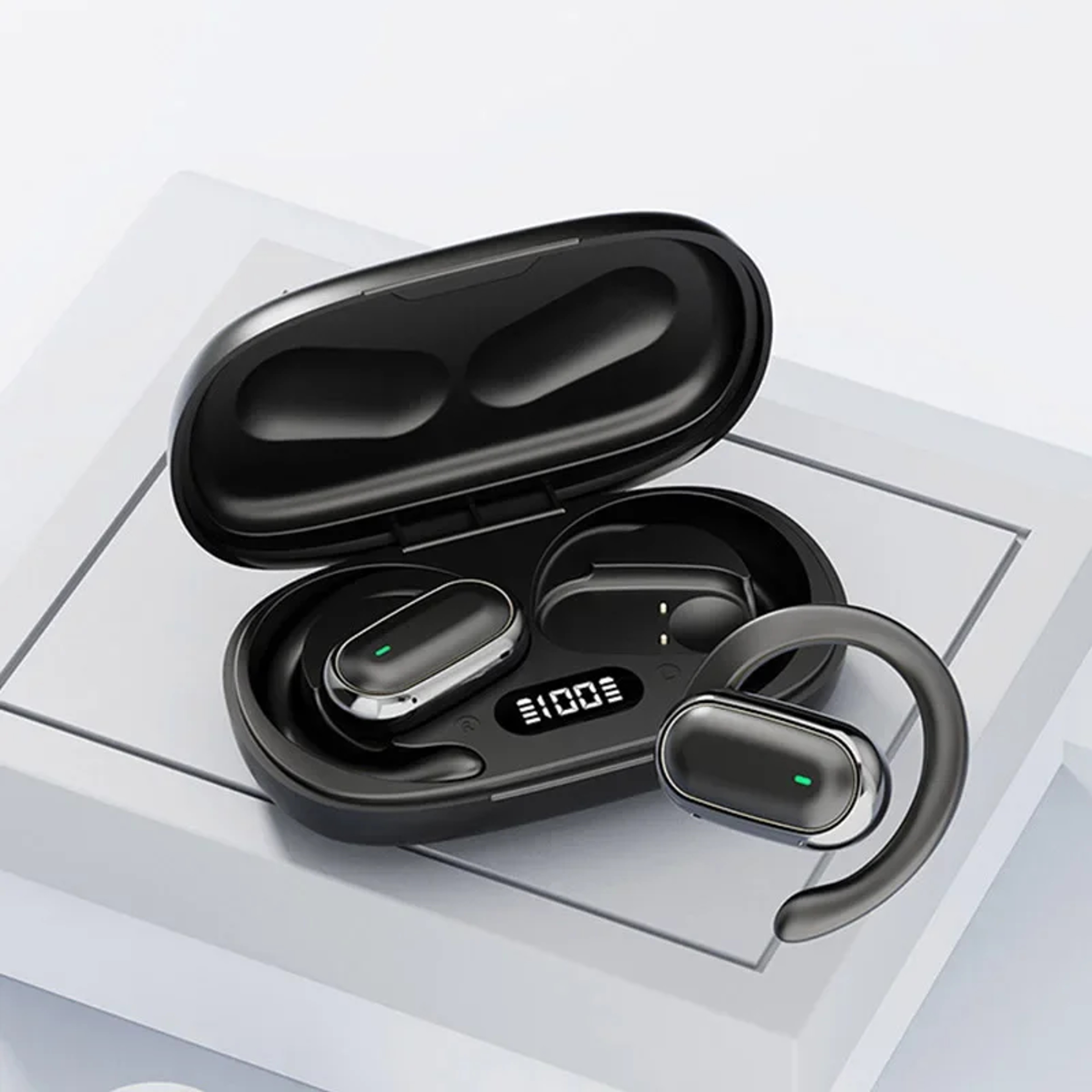 OWS Sport Bluetooth Earbuds Wireless Headphones Hi Fi Stereo Waterproof Earphones with Mic Long Battery Life & Universal – view 8