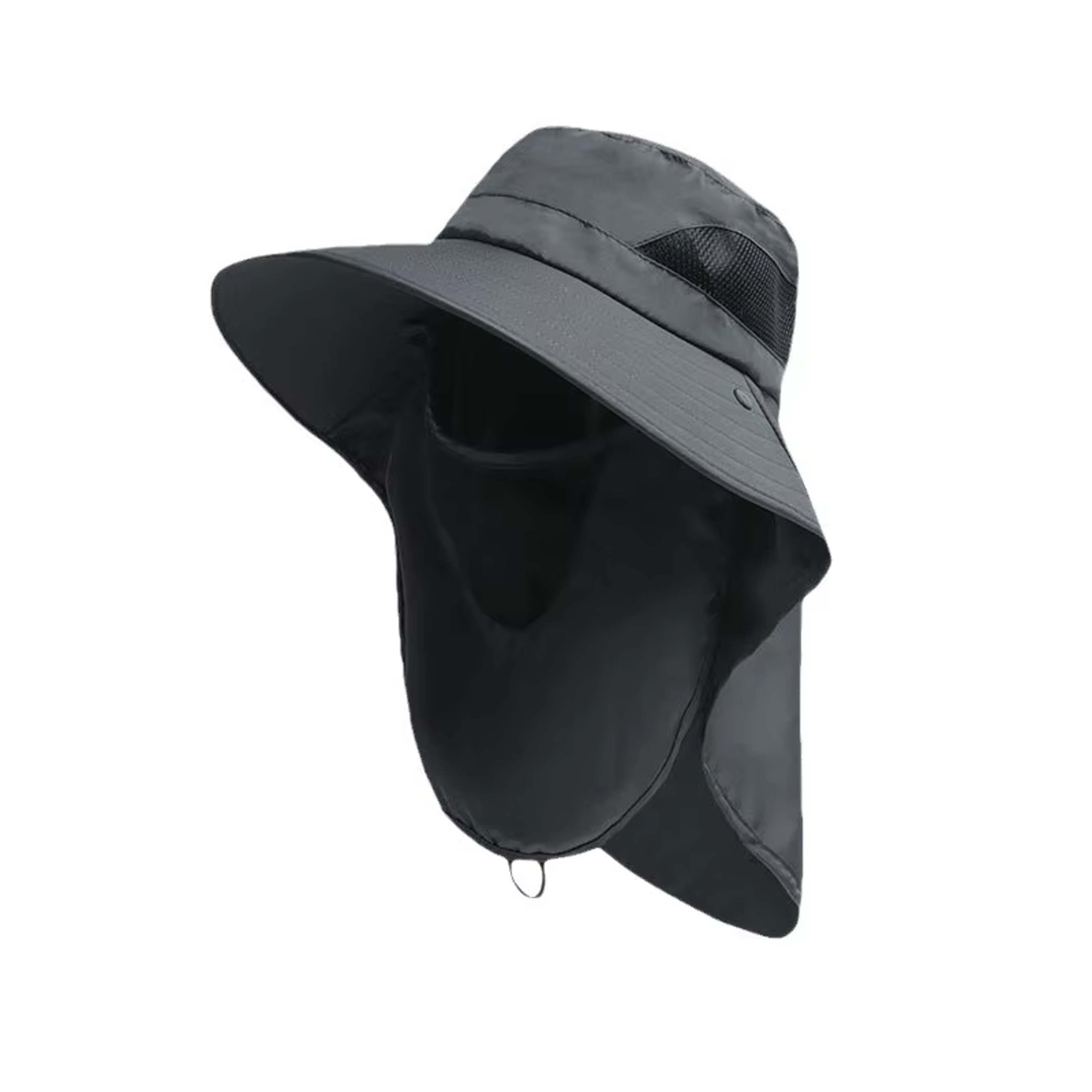 All Day Outdoor Sun Protection Hat With Neck Flap UPF Wide Brim Cap For Fishing Hiking  Camping 9