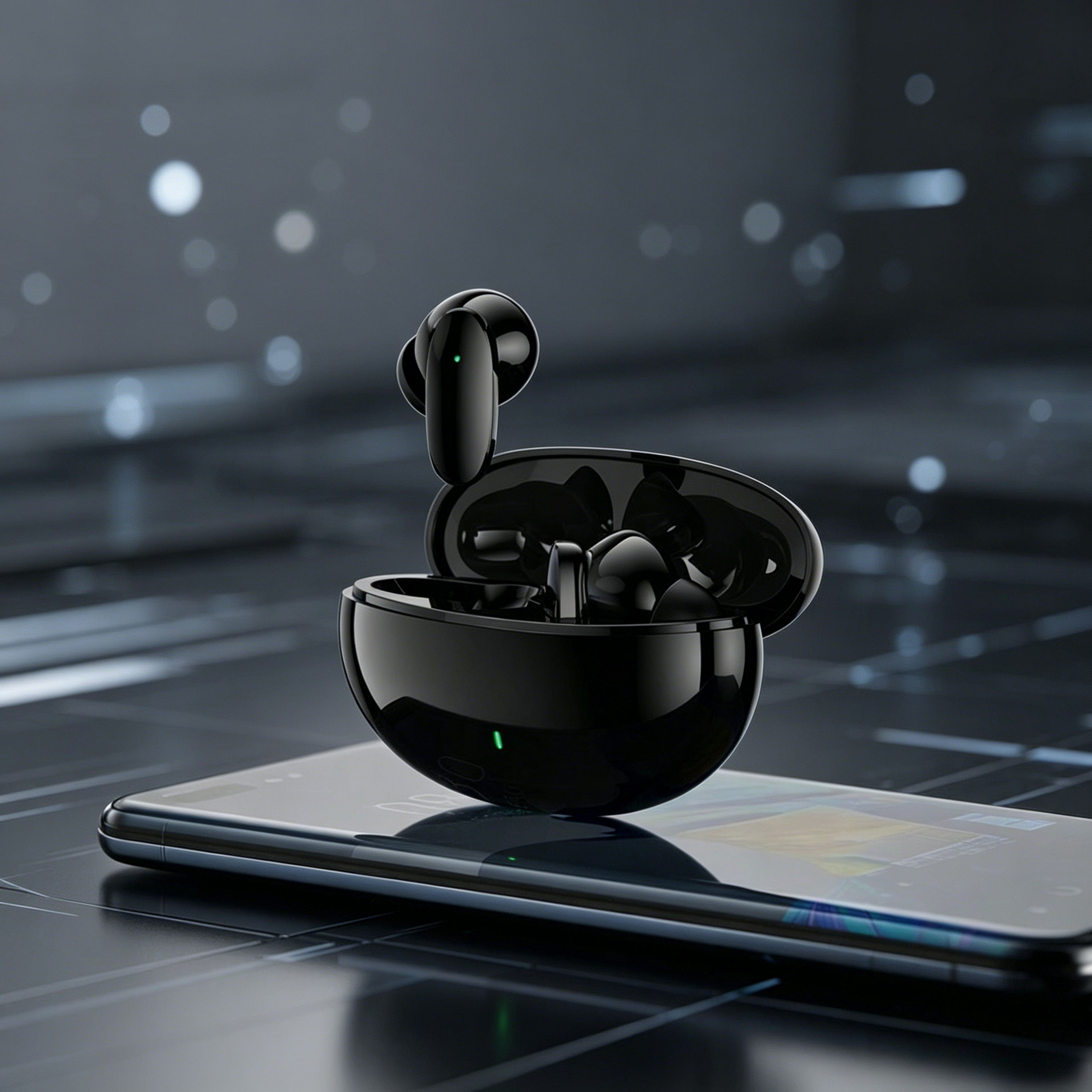Mini In Ear Wireless Bluetooth Earphones with Noise Reduction for Sports and Calls – view 1