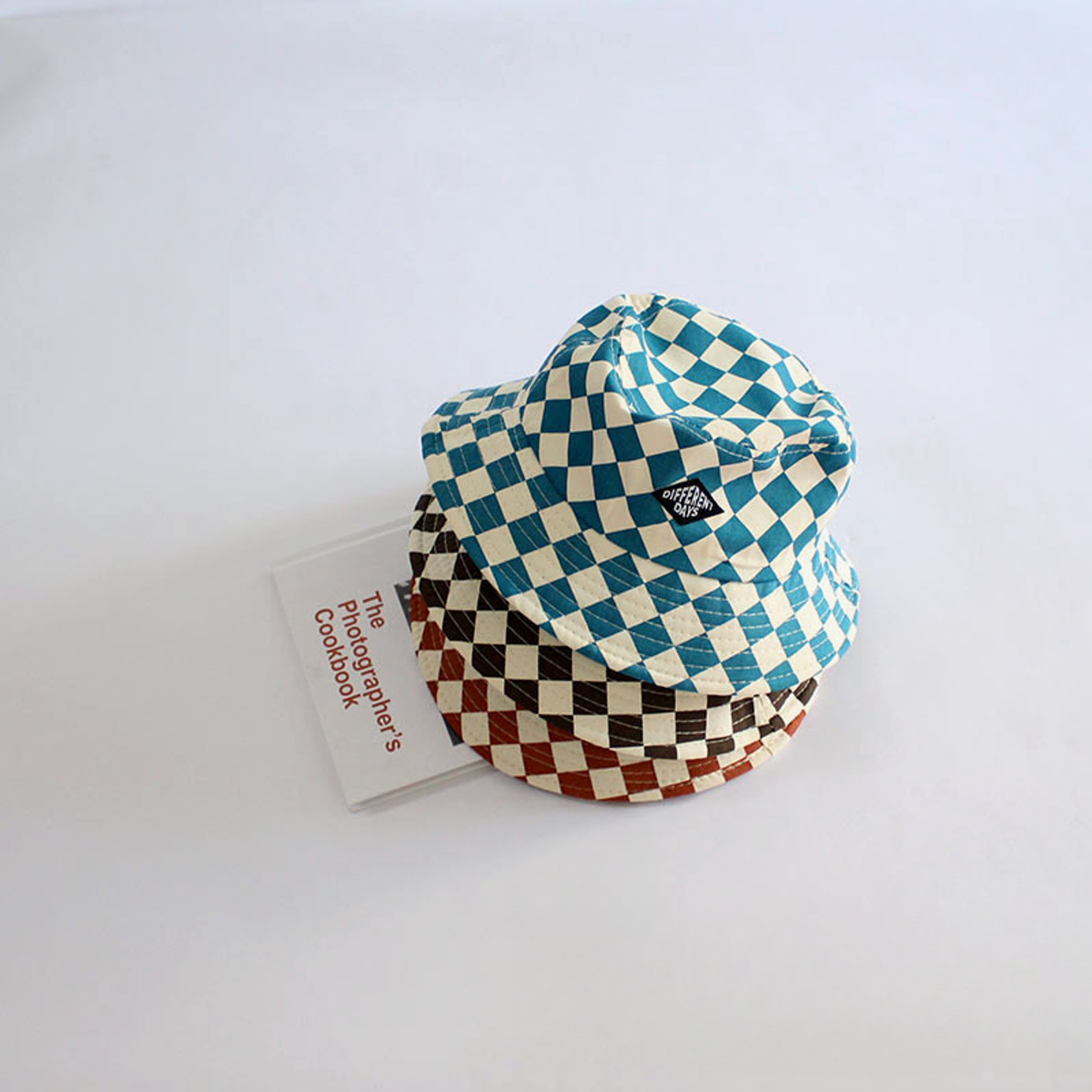 Kids Bucket Hat Checkerboard Plaid Toddler Sun Hat For Boys And Girls 1