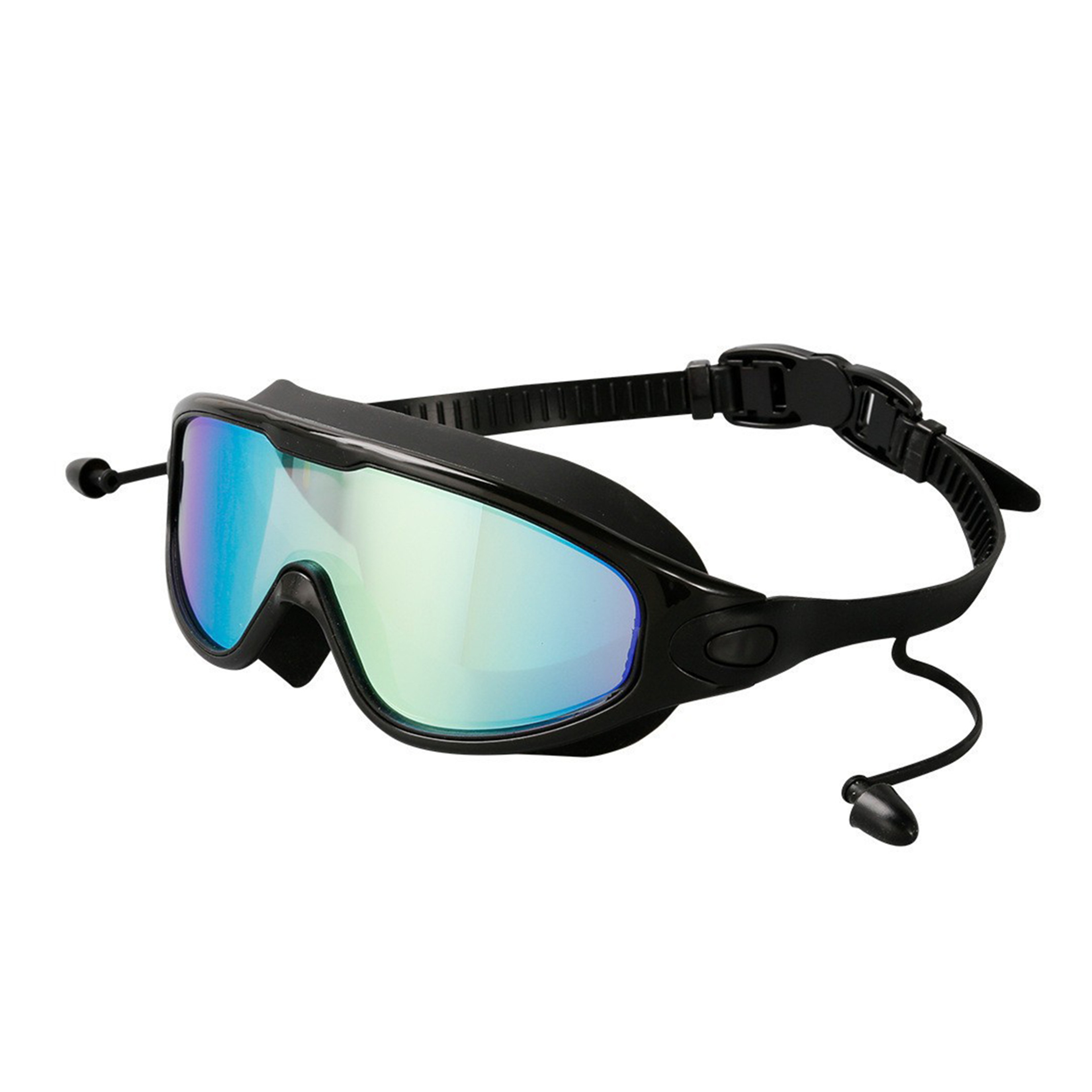 Adult UV Protection Swim Goggles Large Frame Anti Fog Swimming Glasses – view 7