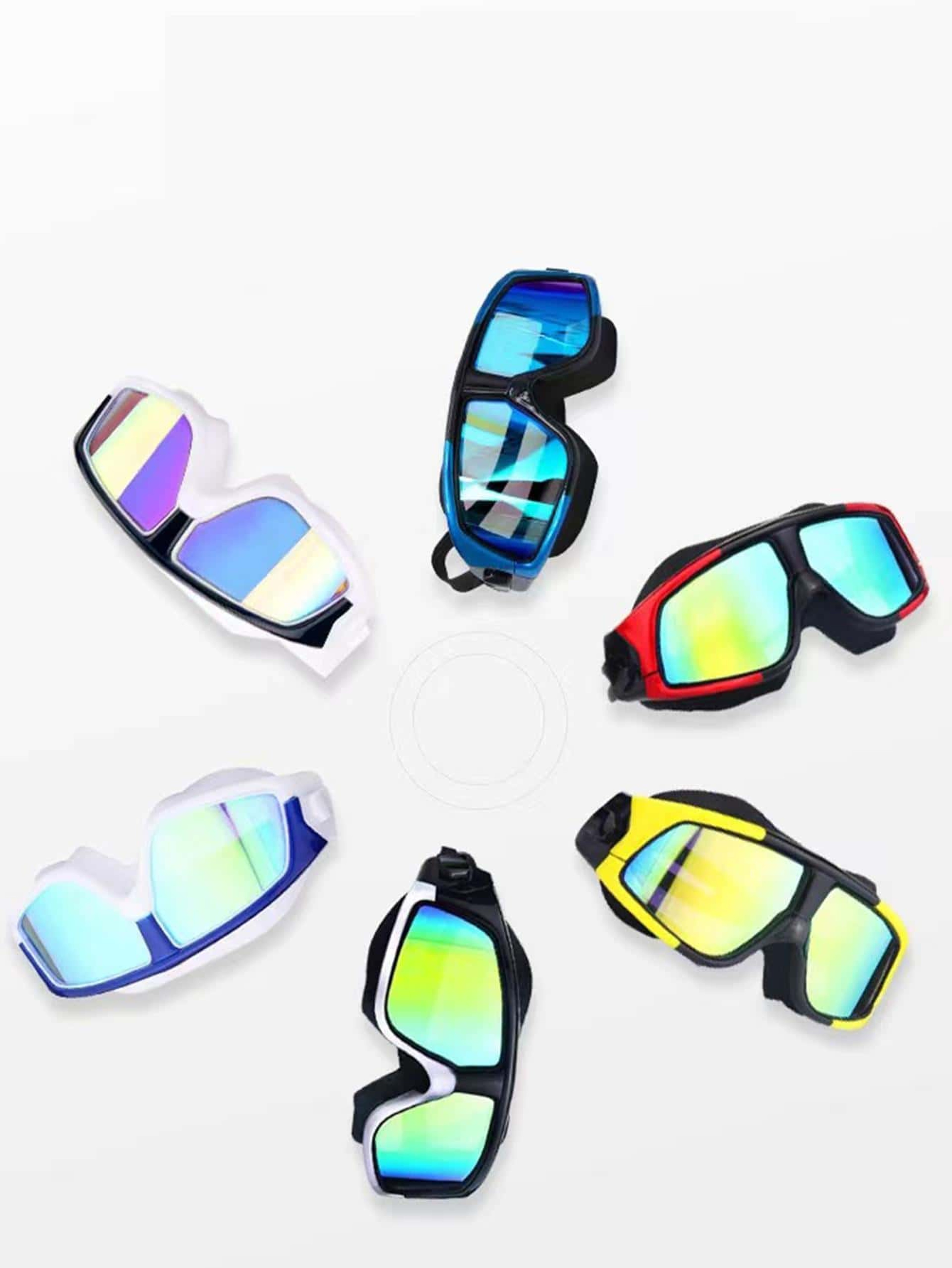 Anti Fog Swimming Goggles With Silicone Cap For Men Women 1
