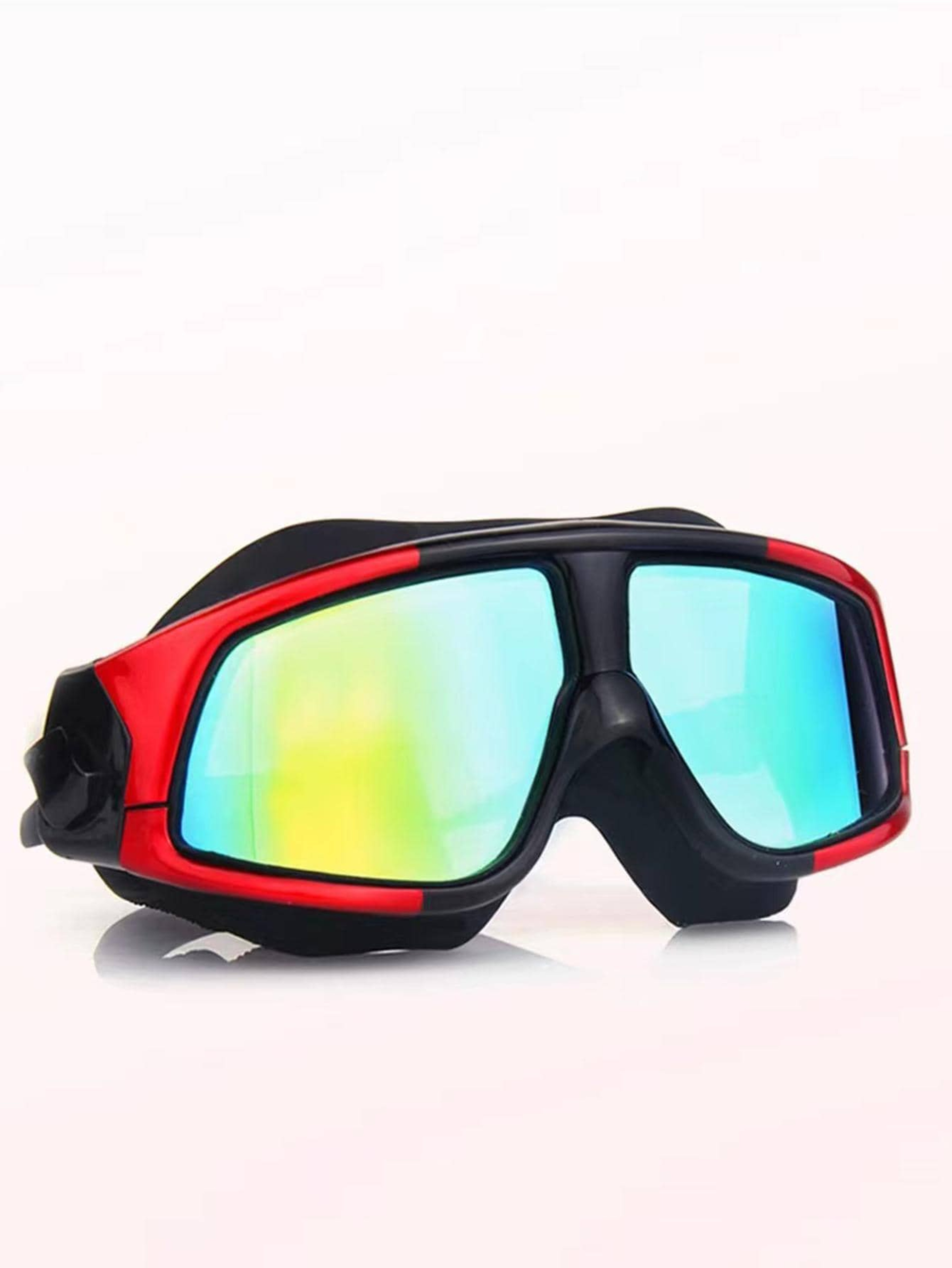 Anti Fog Swimming Goggles With Silicone Cap For Men Women 8