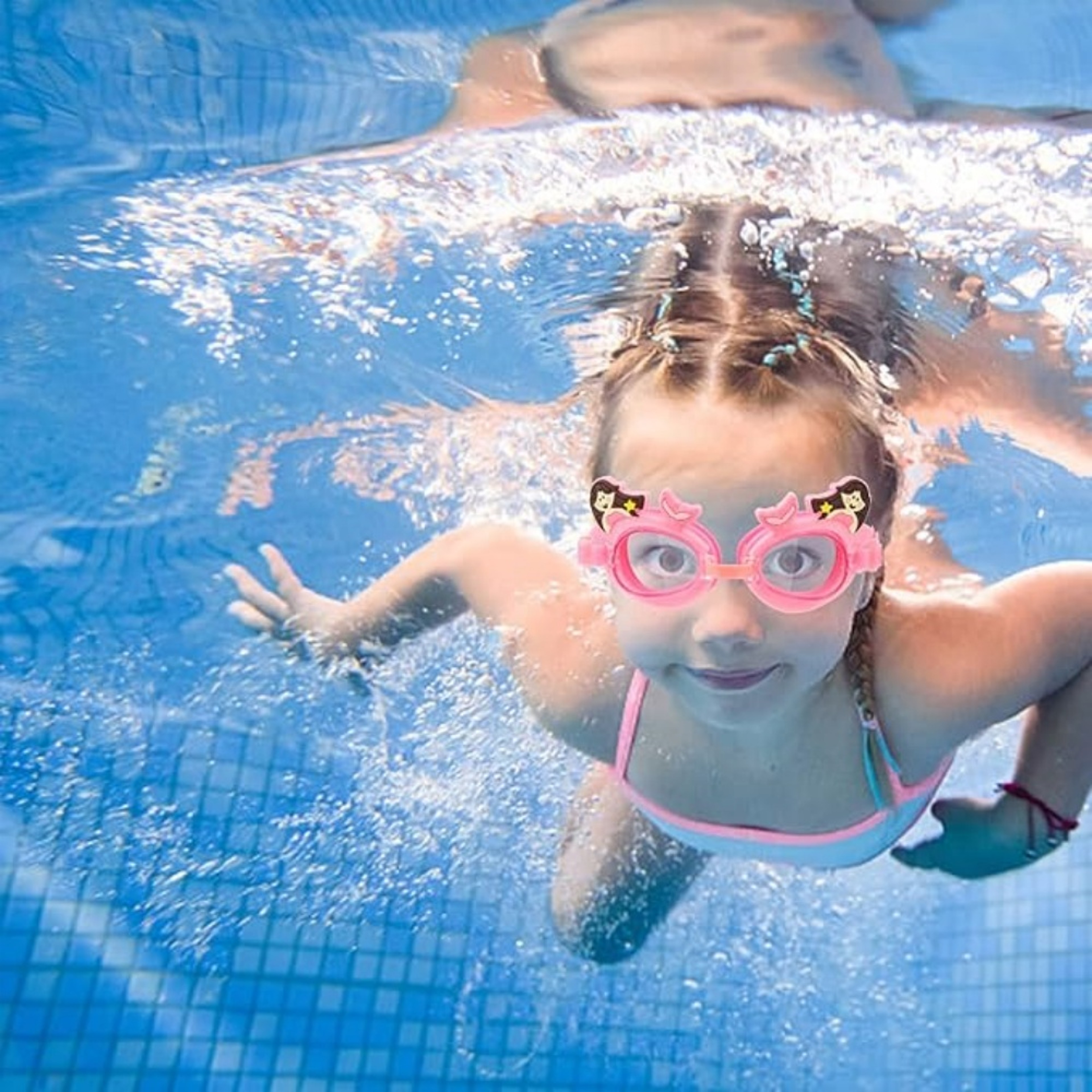 Kids Swimming Goggles Anti Fog Silicone Cartoon Swim Glasses For Children 1