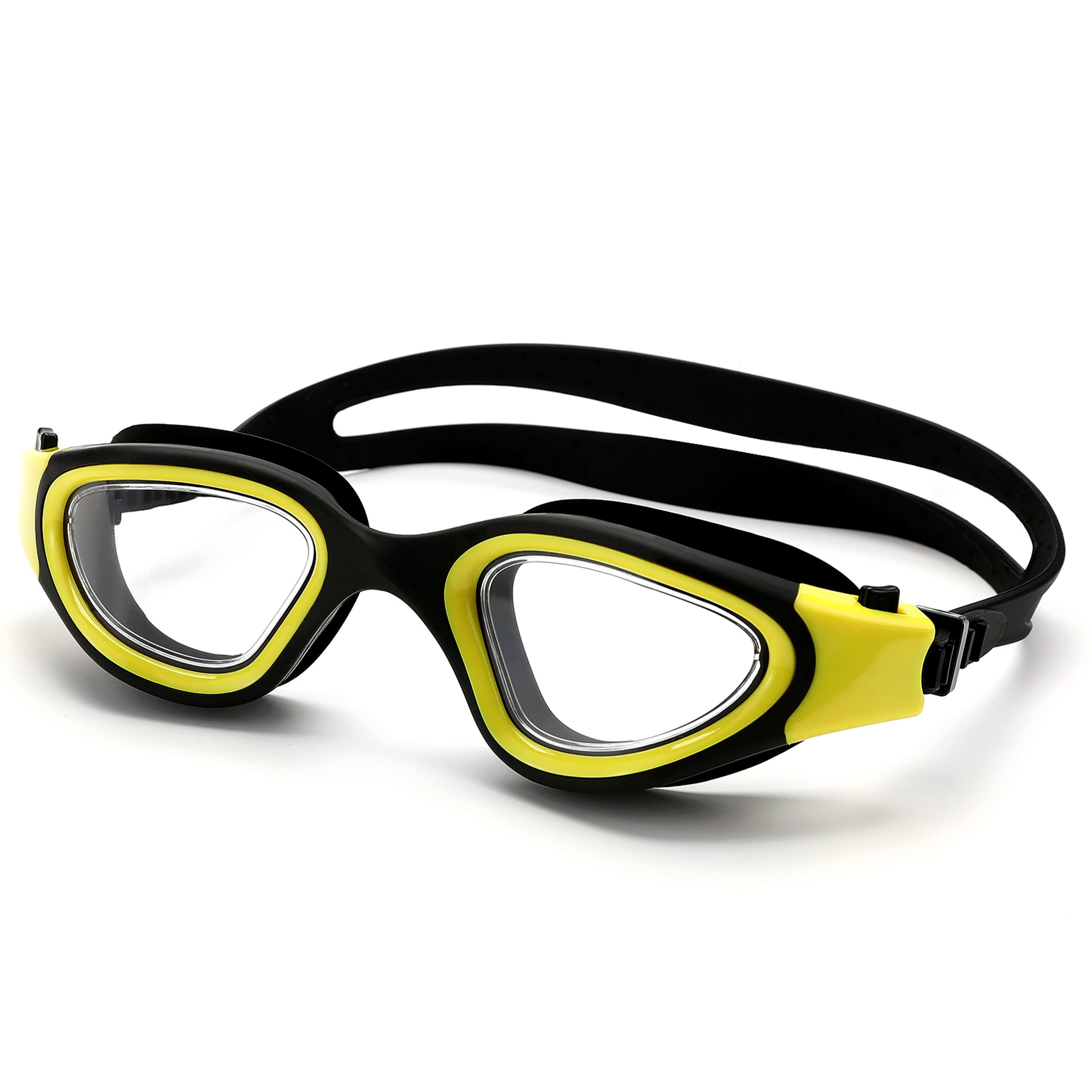 Adult Anti Fog Swimming Goggles Waterproof Adjustable Silicone Swim Glasses – view 4