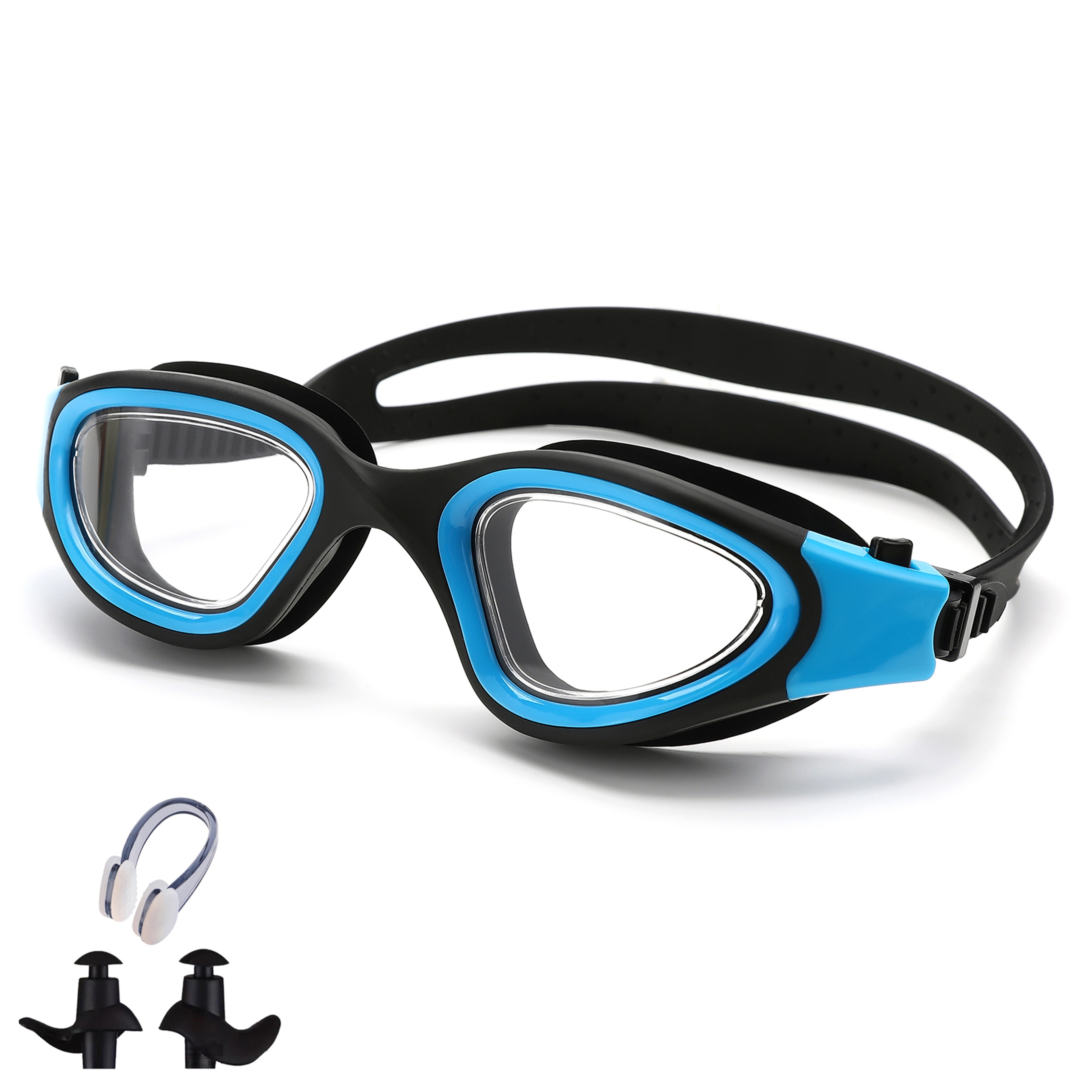 Adult Anti Fog Swimming Goggles Waterproof Adjustable Silicone Swim Glasses – view 9