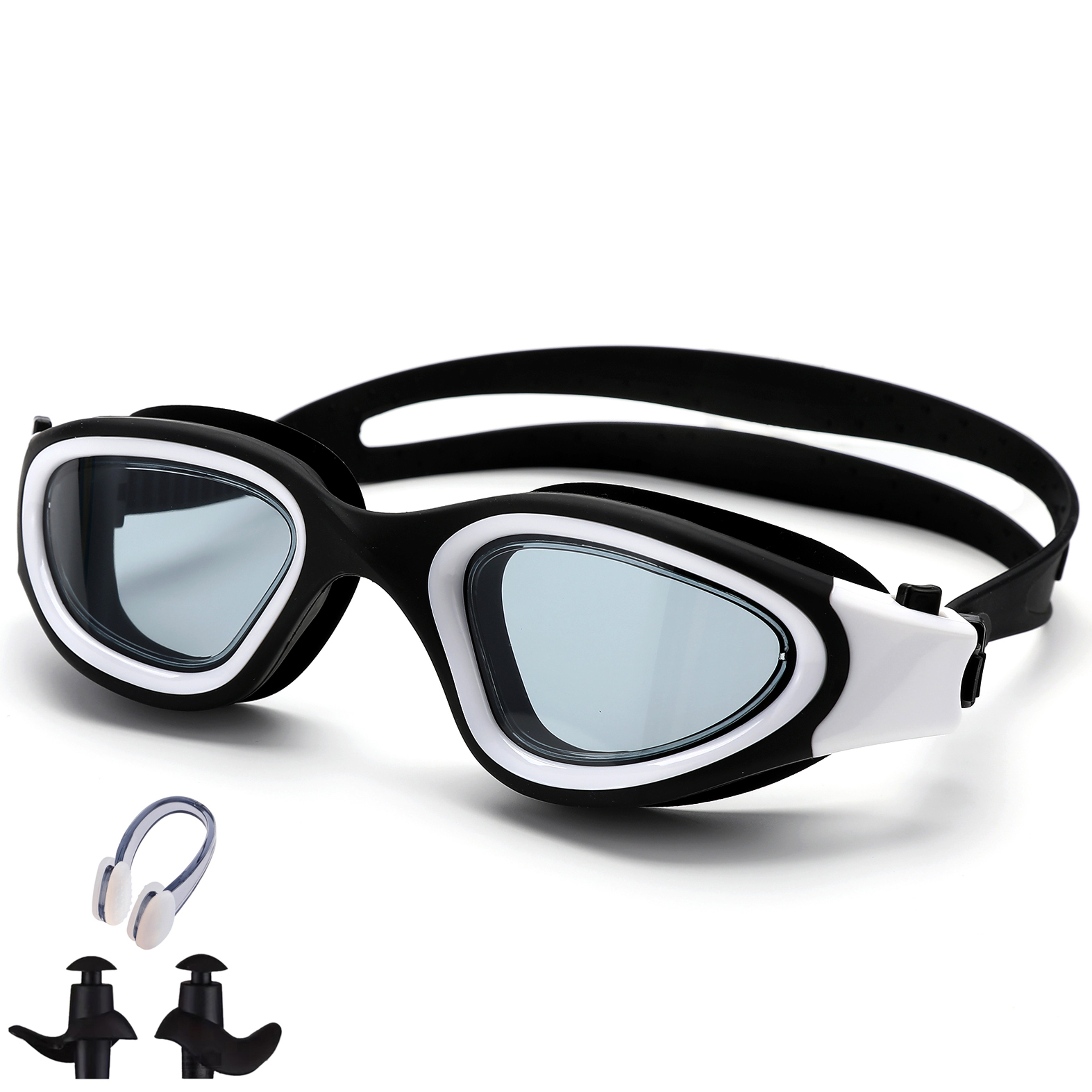 Adult Anti Fog Swimming Goggles Waterproof Adjustable Silicone Swim Glasses – view 11