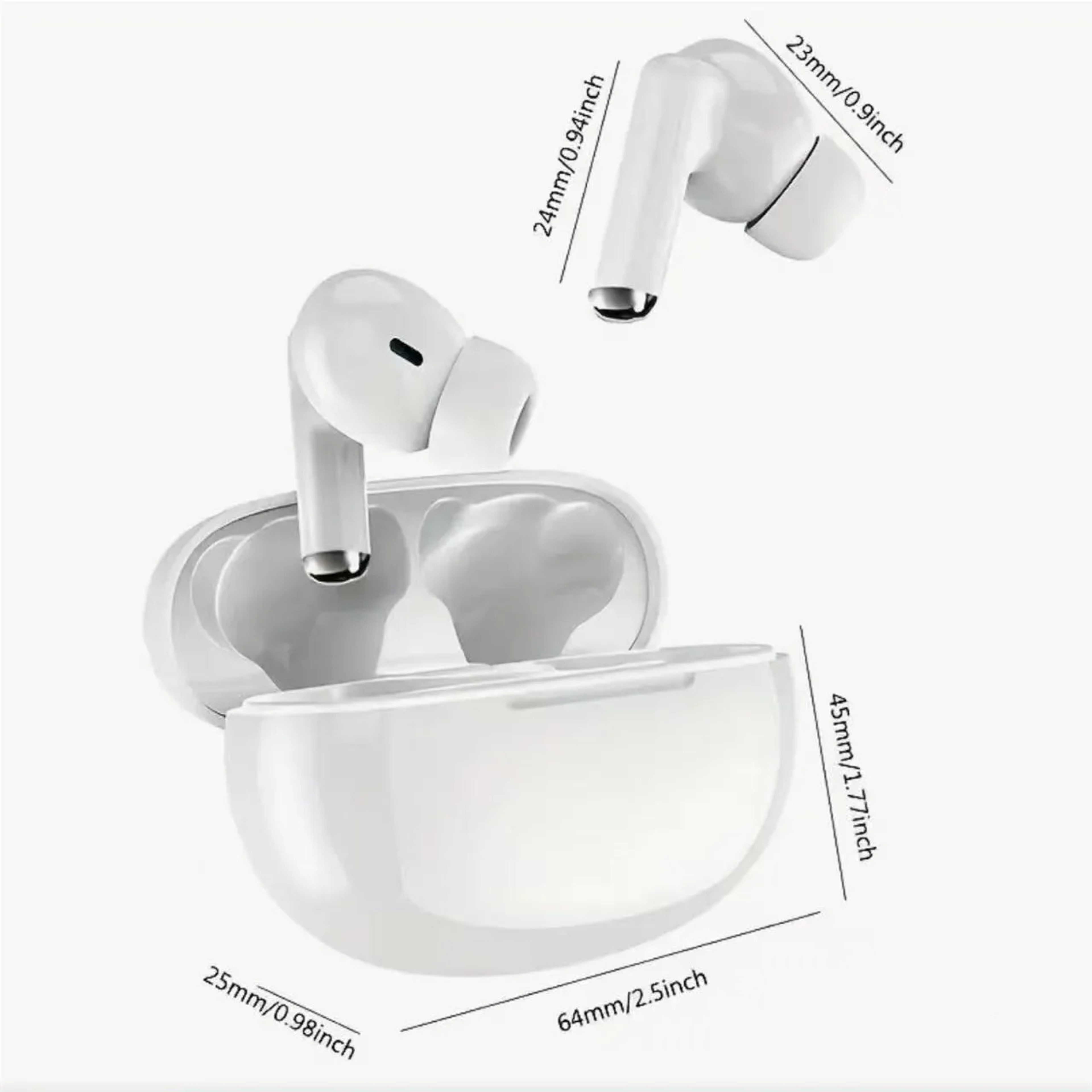 ClearSound Wireless Bluetooth Earbuds with Noise Cancelling Mic – view 2