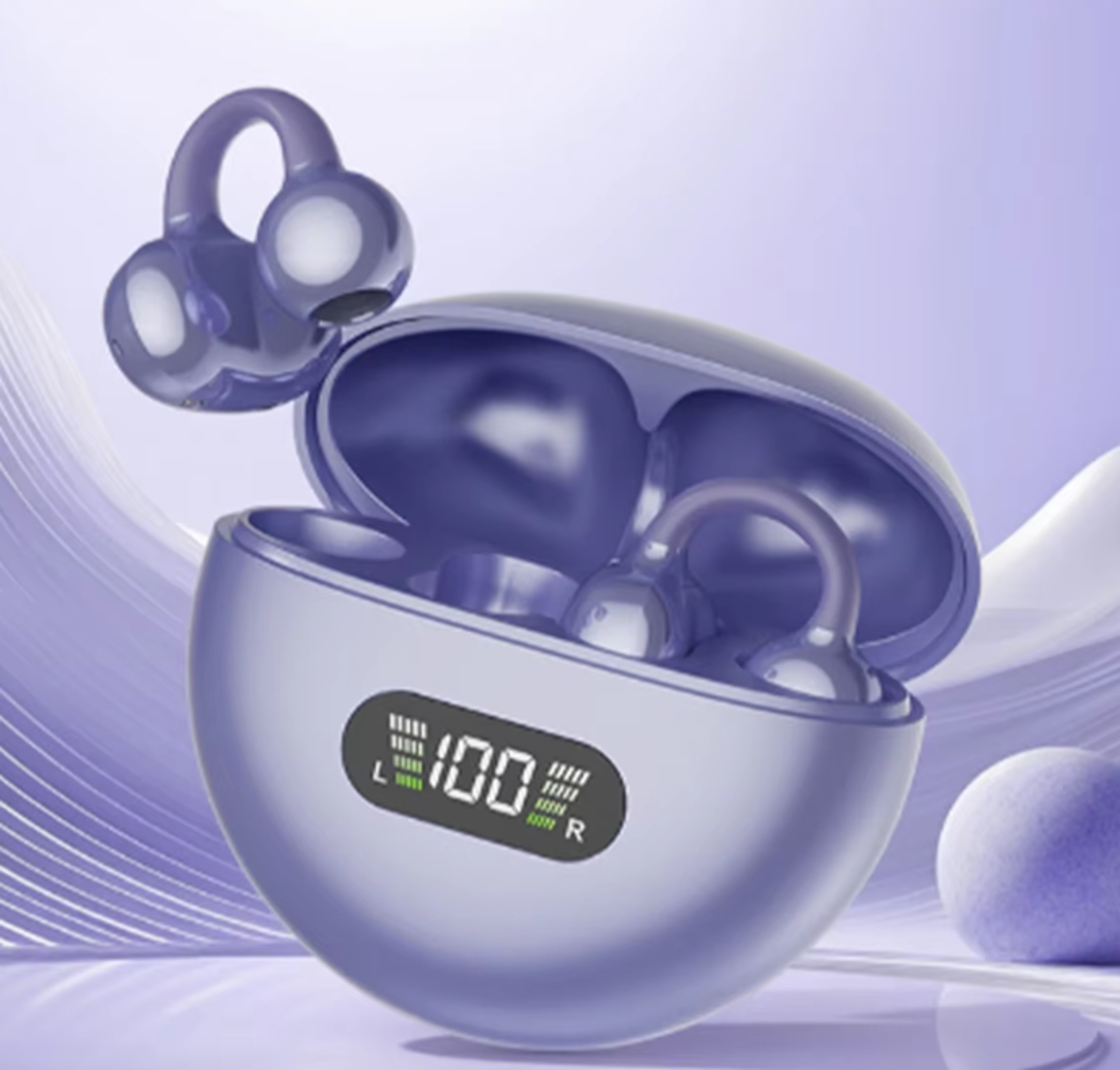 Open Ear Bluetooth Headphones Wireless Earbuds for Outdoor Safety and Comfort – view 7