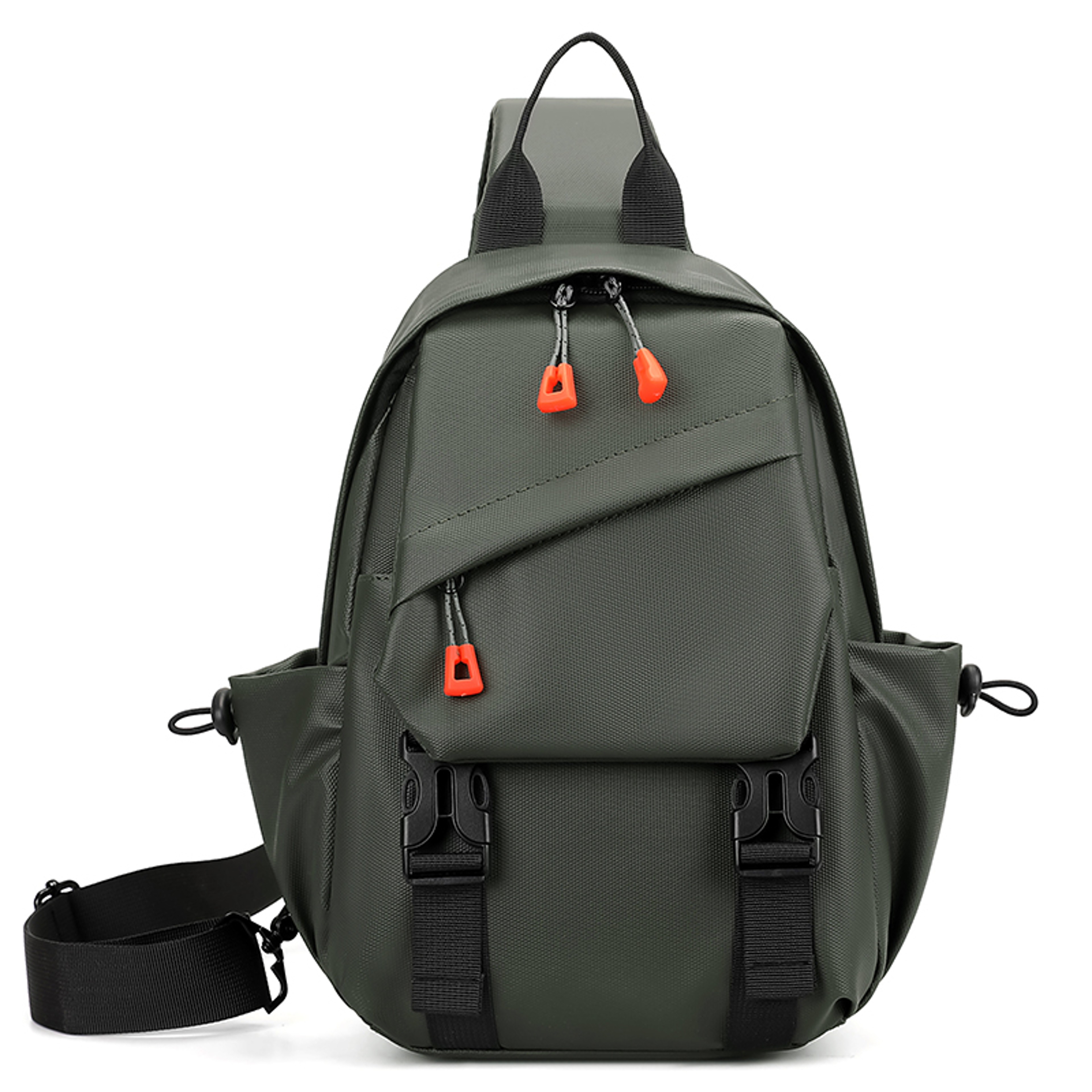Mens Outdoor Chest Bag Multiple Pockets Sling Backpack for Cycling Hiking Travel – view 7