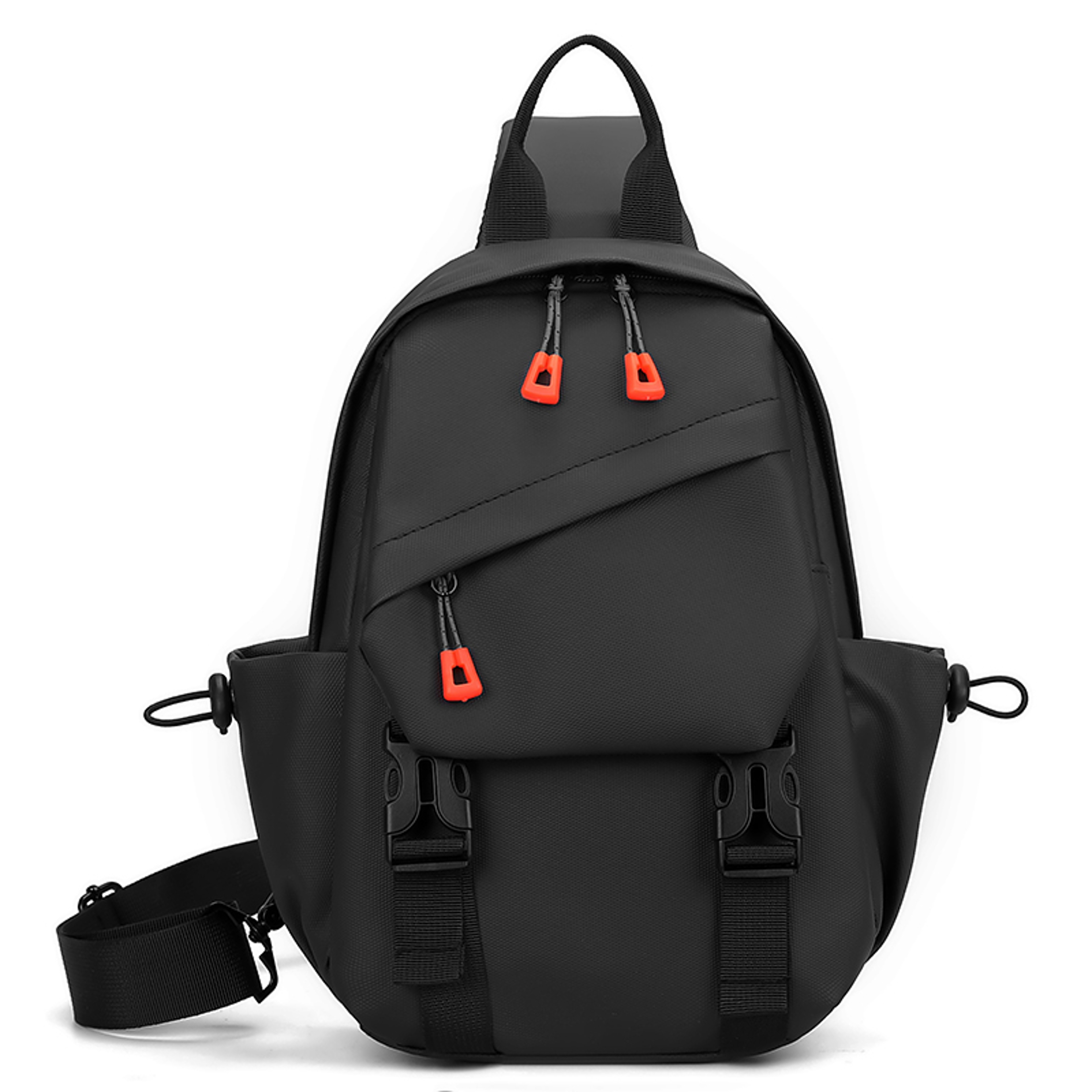 Mens Outdoor Chest Bag Multiple Pockets Sling Backpack for Cycling Hiking Travel – view 10