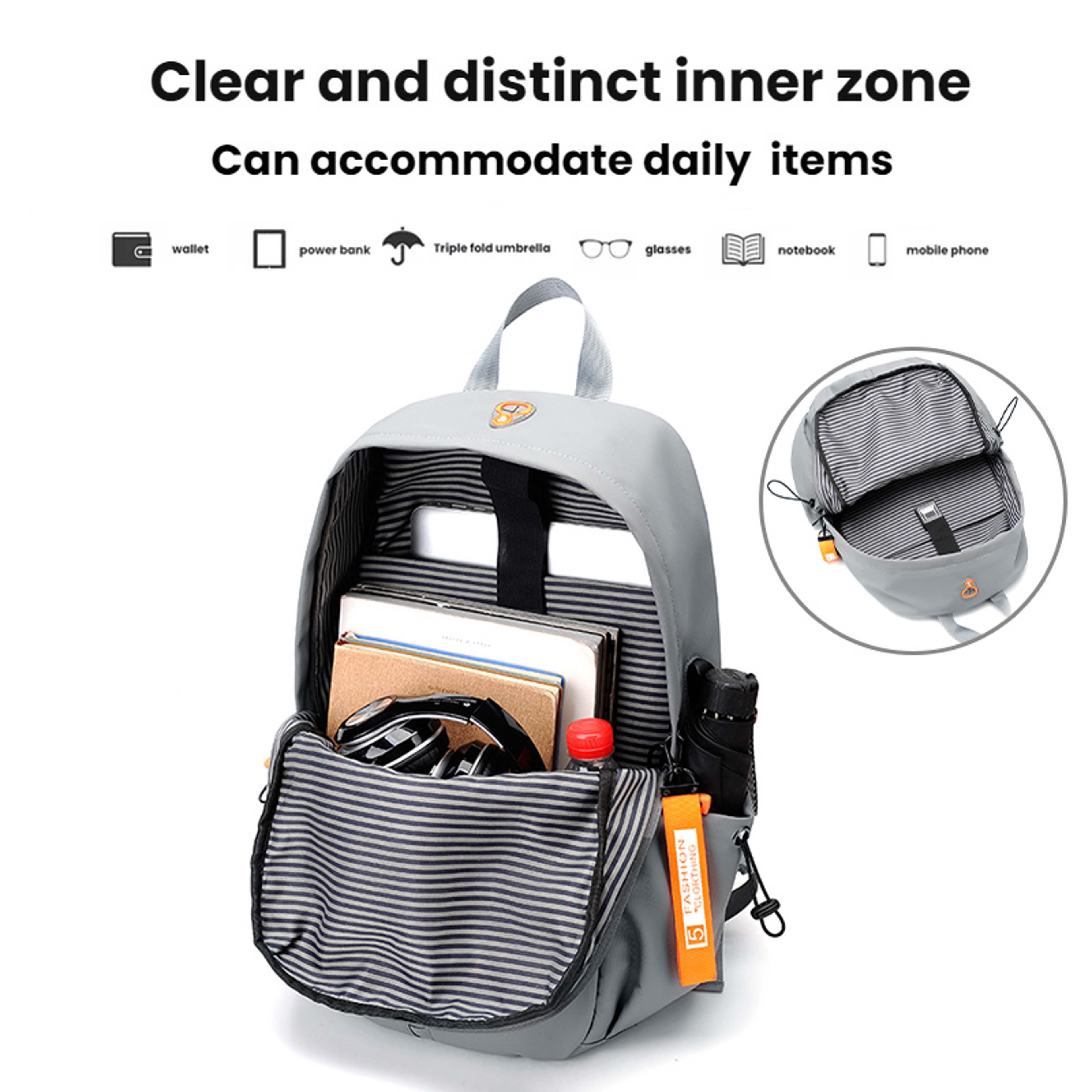 Large Capacity Laptop Backpack for Travel Business and University Use – view 4