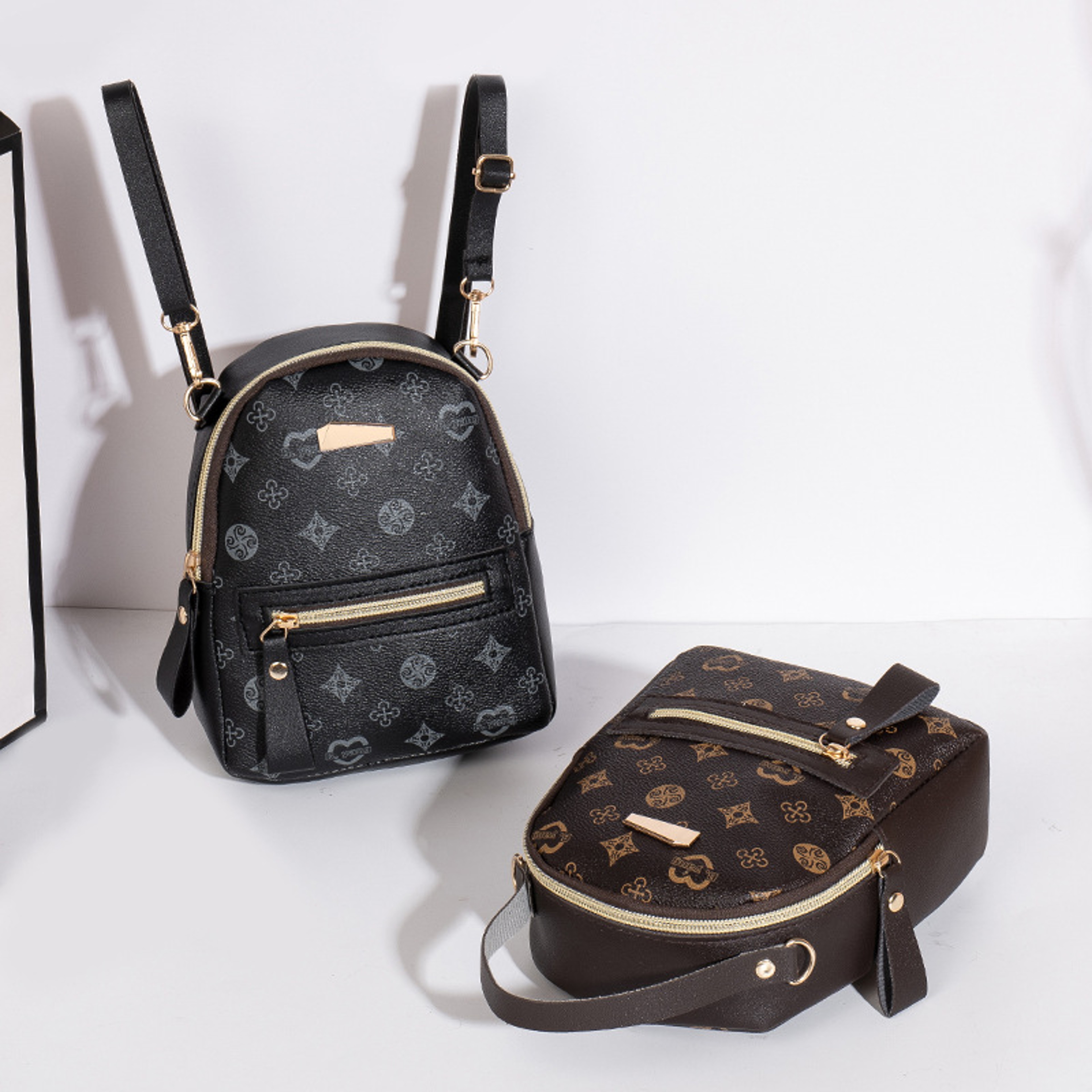 Flower Backpack For Women Cute Floral Casual School Travel Bag 3