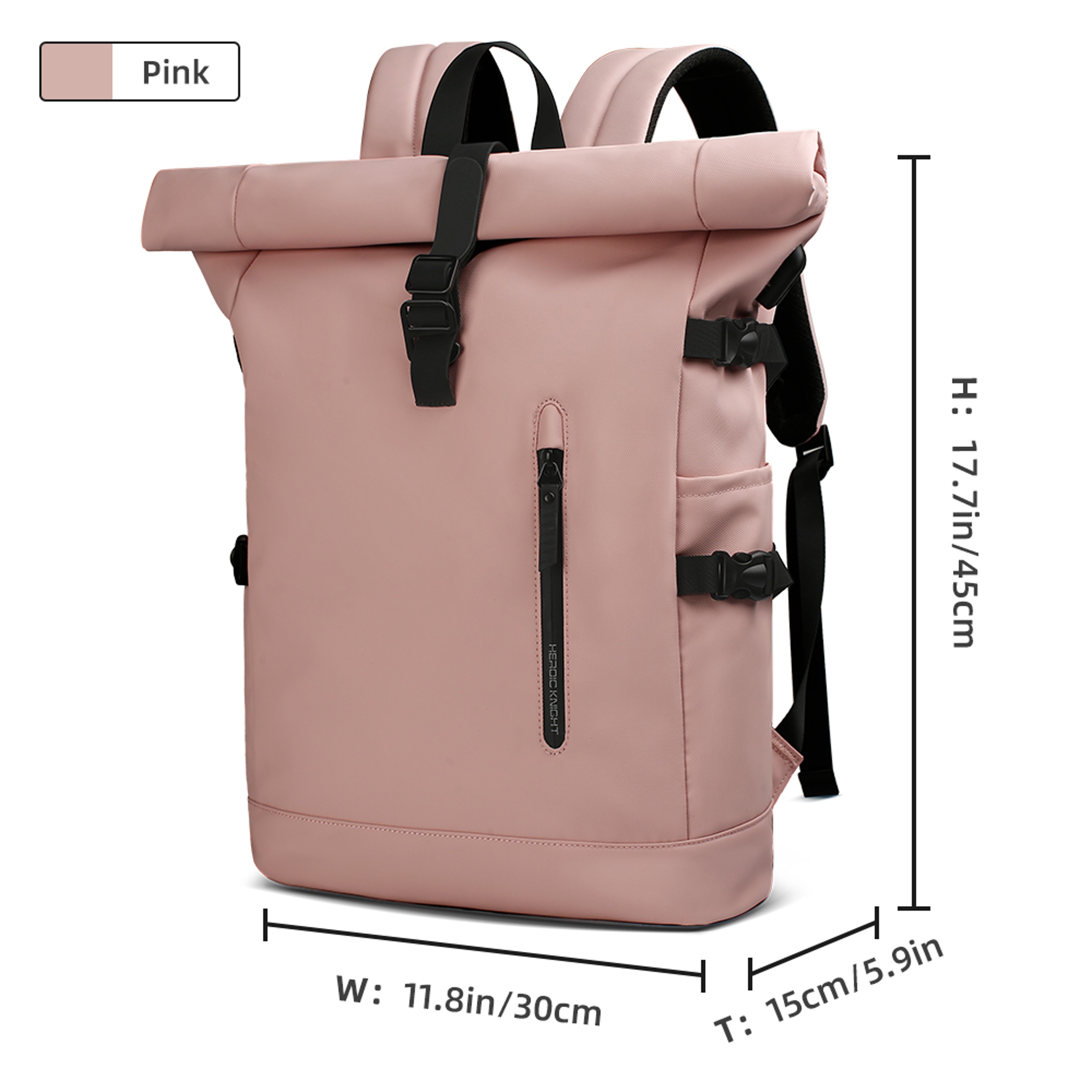 Anti Theft Laptop Backpack With USB Port for Travel Business School – view 7