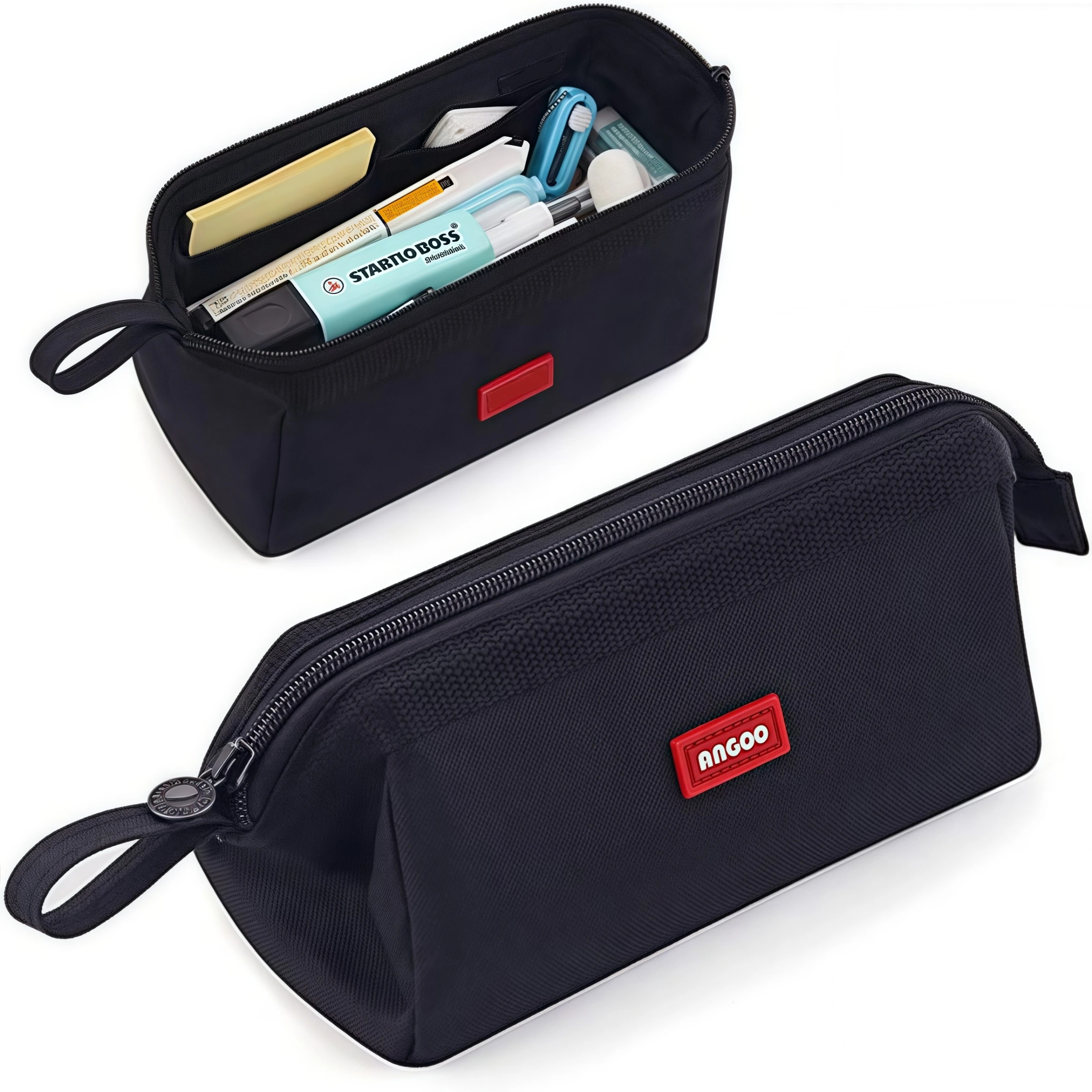 Large Capacity Multilayer Pencil Case Organizer for School Office Travel and Cosmetics – view 9