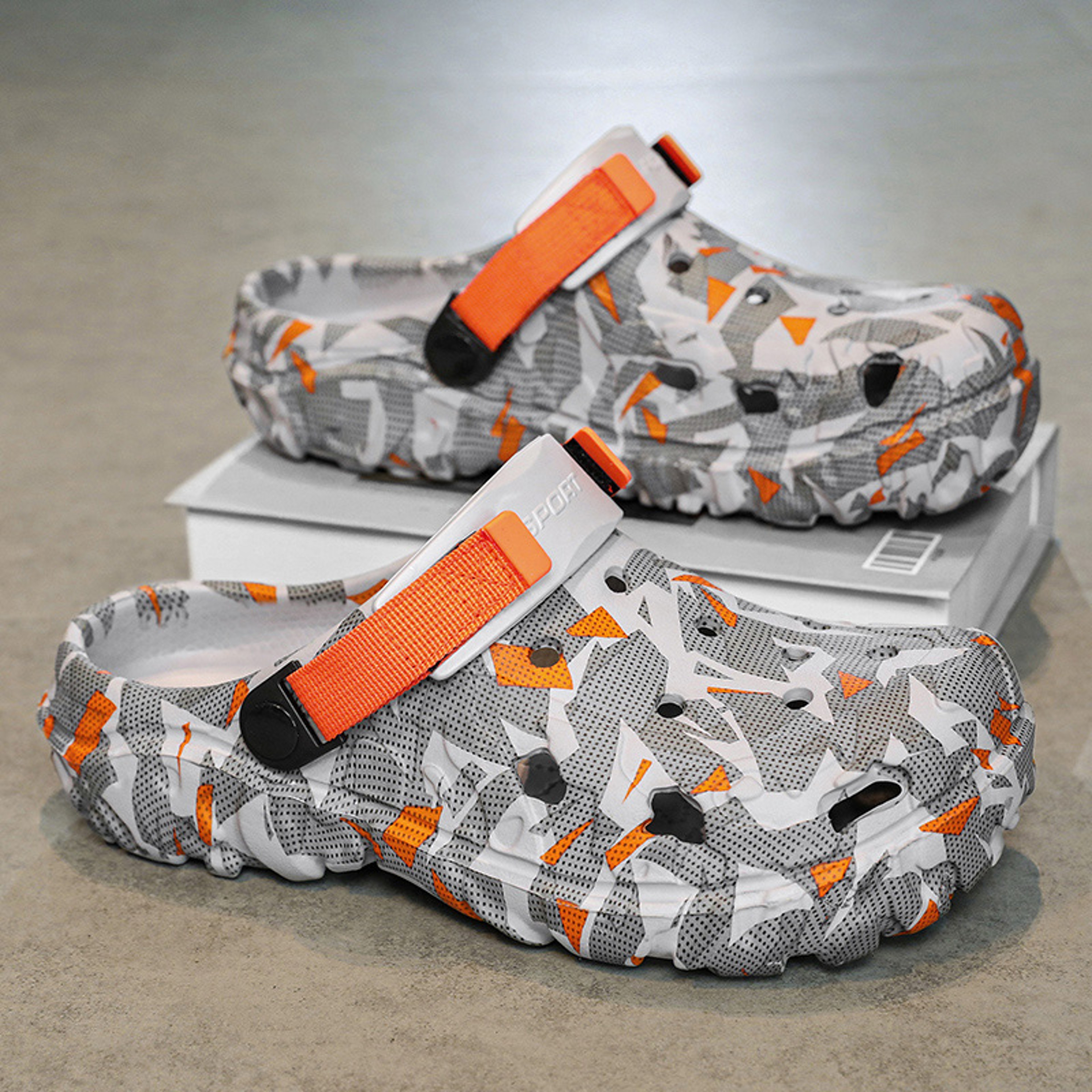 Mens Camouflage Clogs Sandals Outdoor Garden Shoes Flip Flops Home Sneakers Male Slippers Flat Clogs – view 7