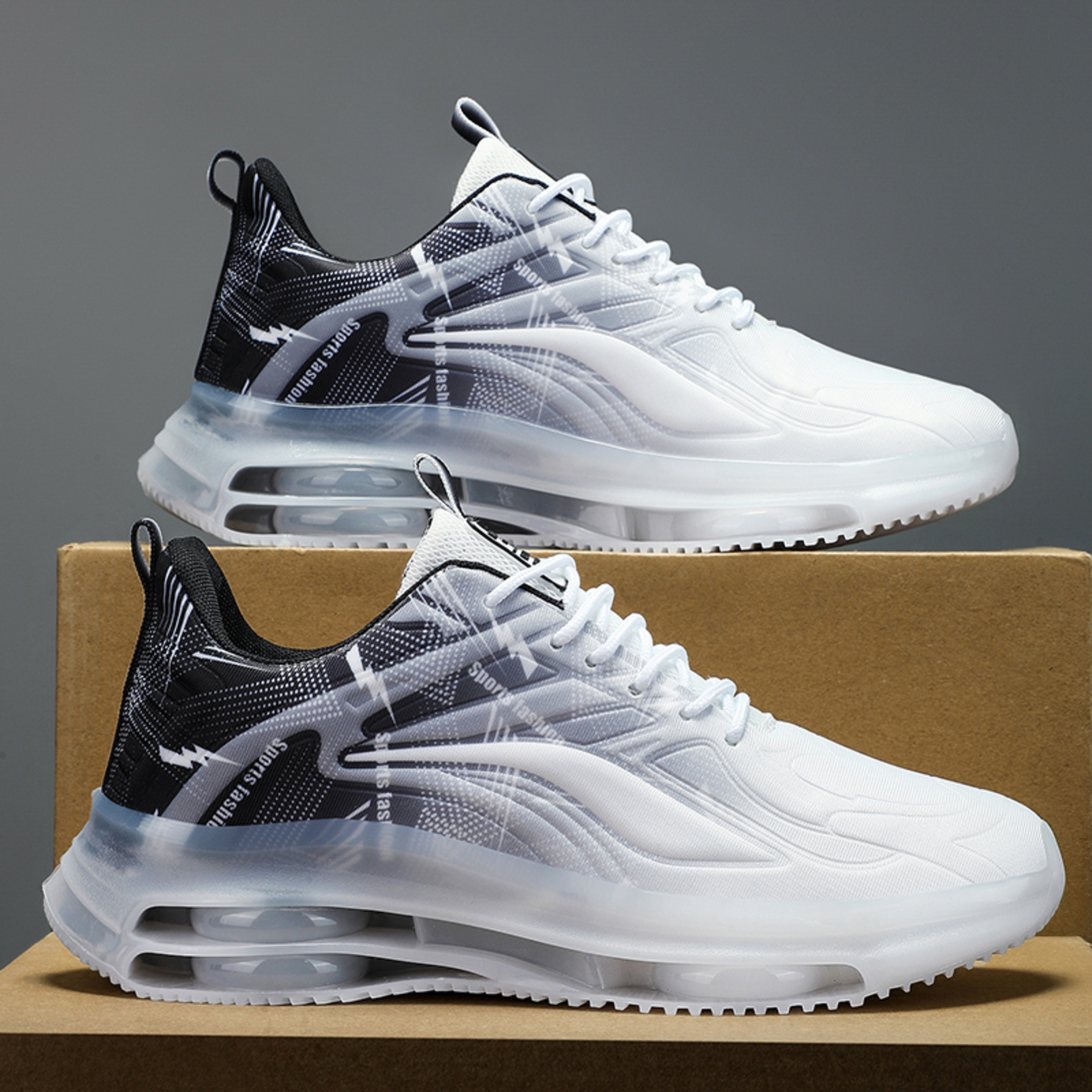 Comfortable Mens Basketball Shoes With Air Cushions NonSlip ShockAbsorbing And Breathable For Activ 5