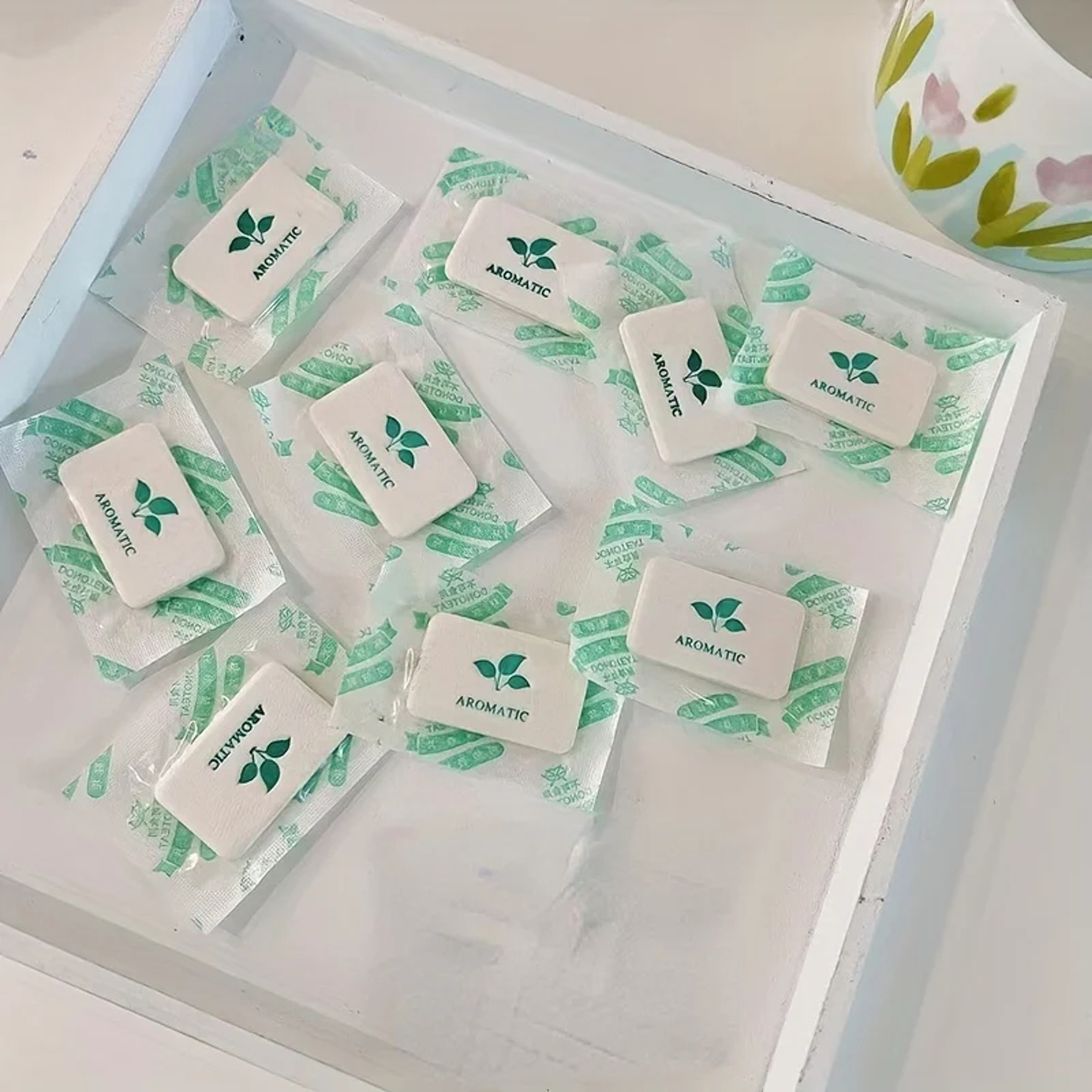 Jasmine Fragrance Bags Home Air Freshener Wardrobe Car Scent Sachets 2