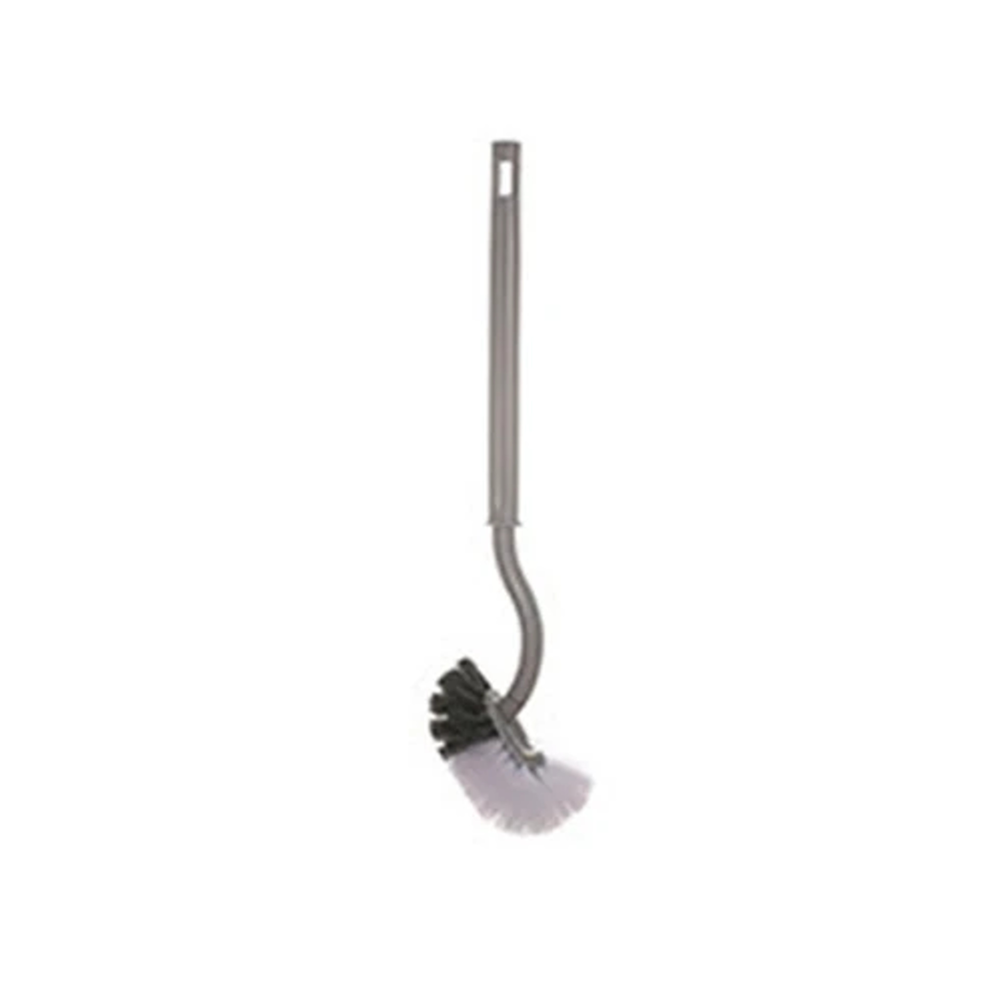 SCurve Wall Mount Toilet Brush Angled Head Gap Cleaner With Soft Bristles For Bathroom Hygiene 5