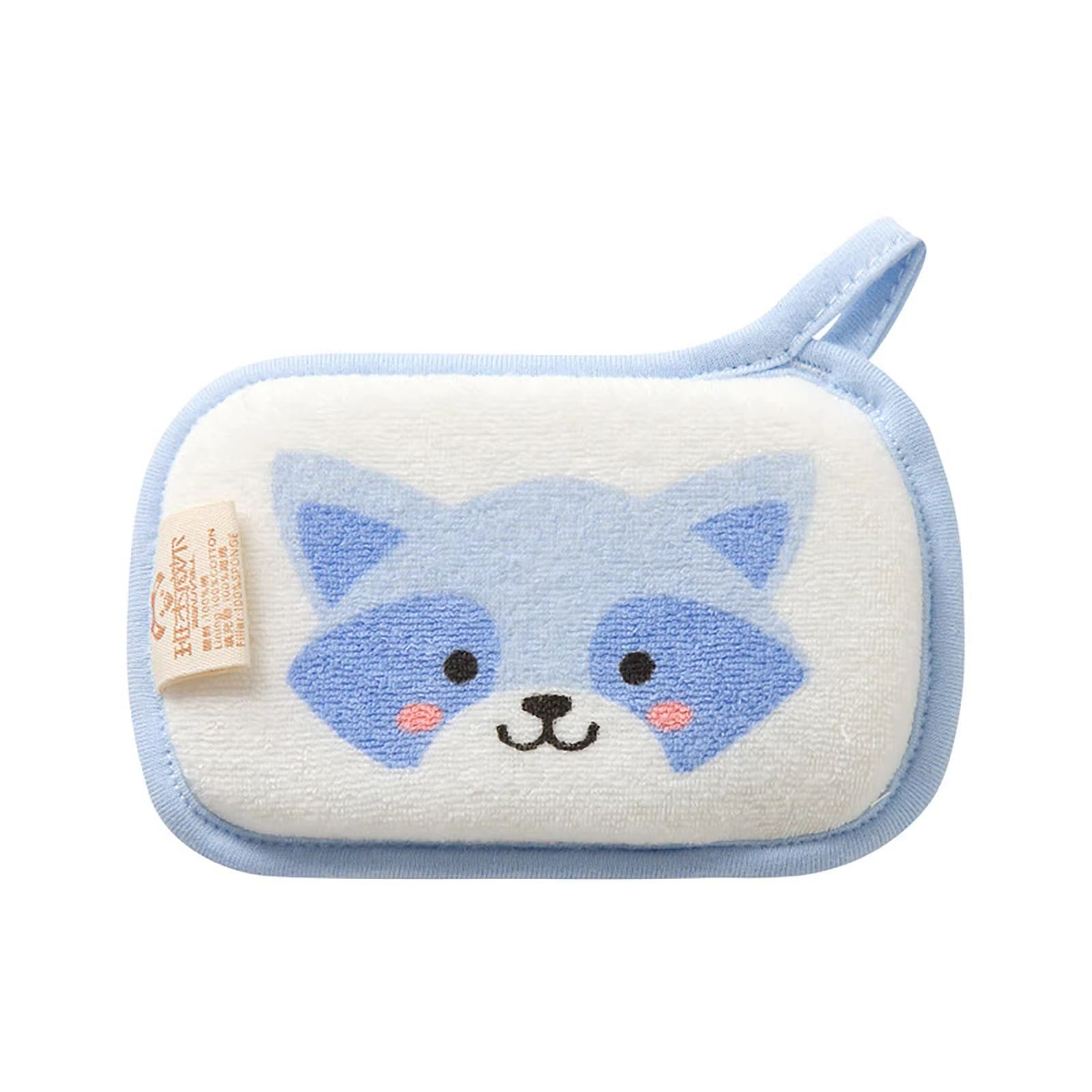 Cute Print Elephant Bath Sponge For Kids Soft Body Wash Towel For Toddlers And Newborns 2