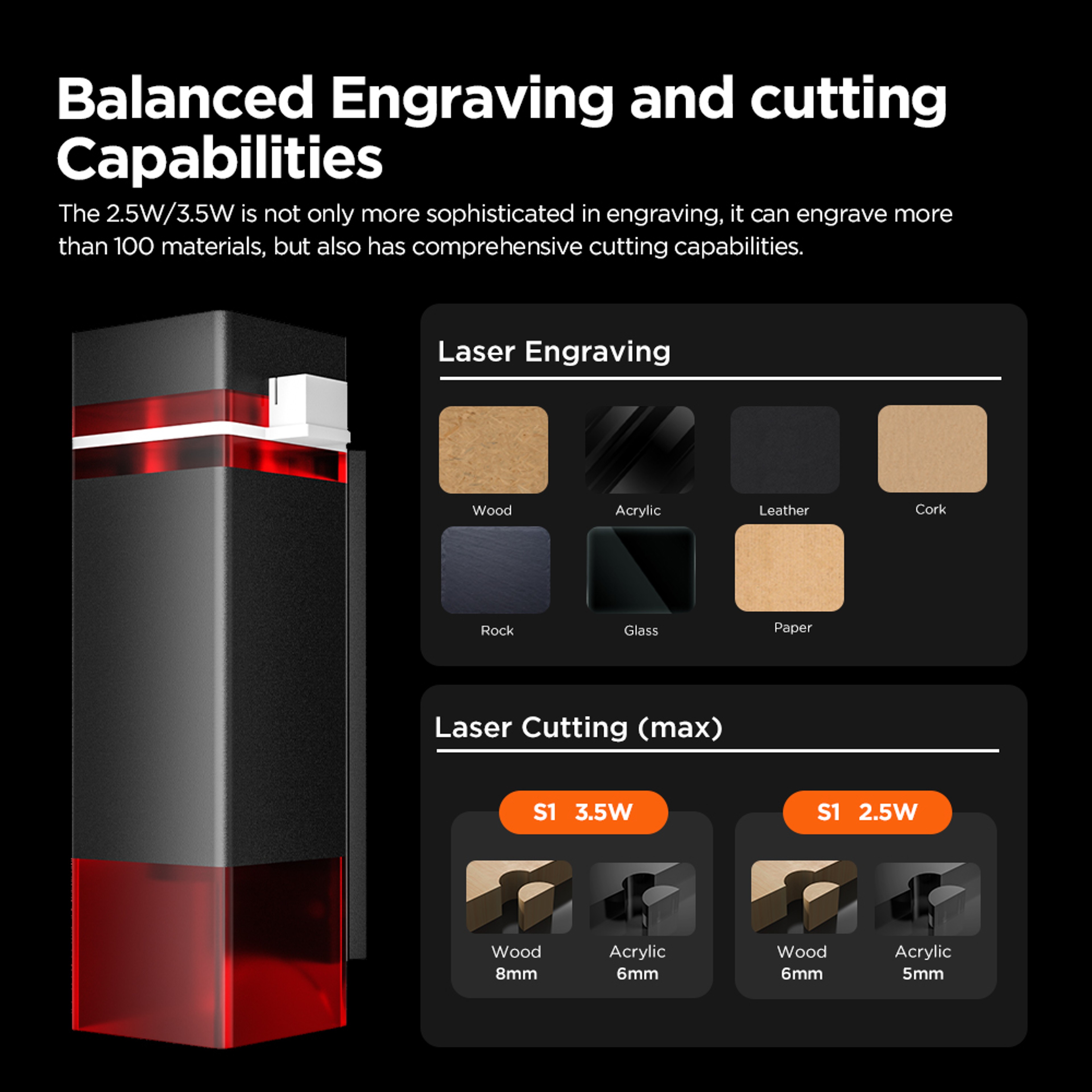 Mini Portable Laser Engraver DIY Laser Cut Engraving Machine For Logo Wood Acrylic Glass Leather 1