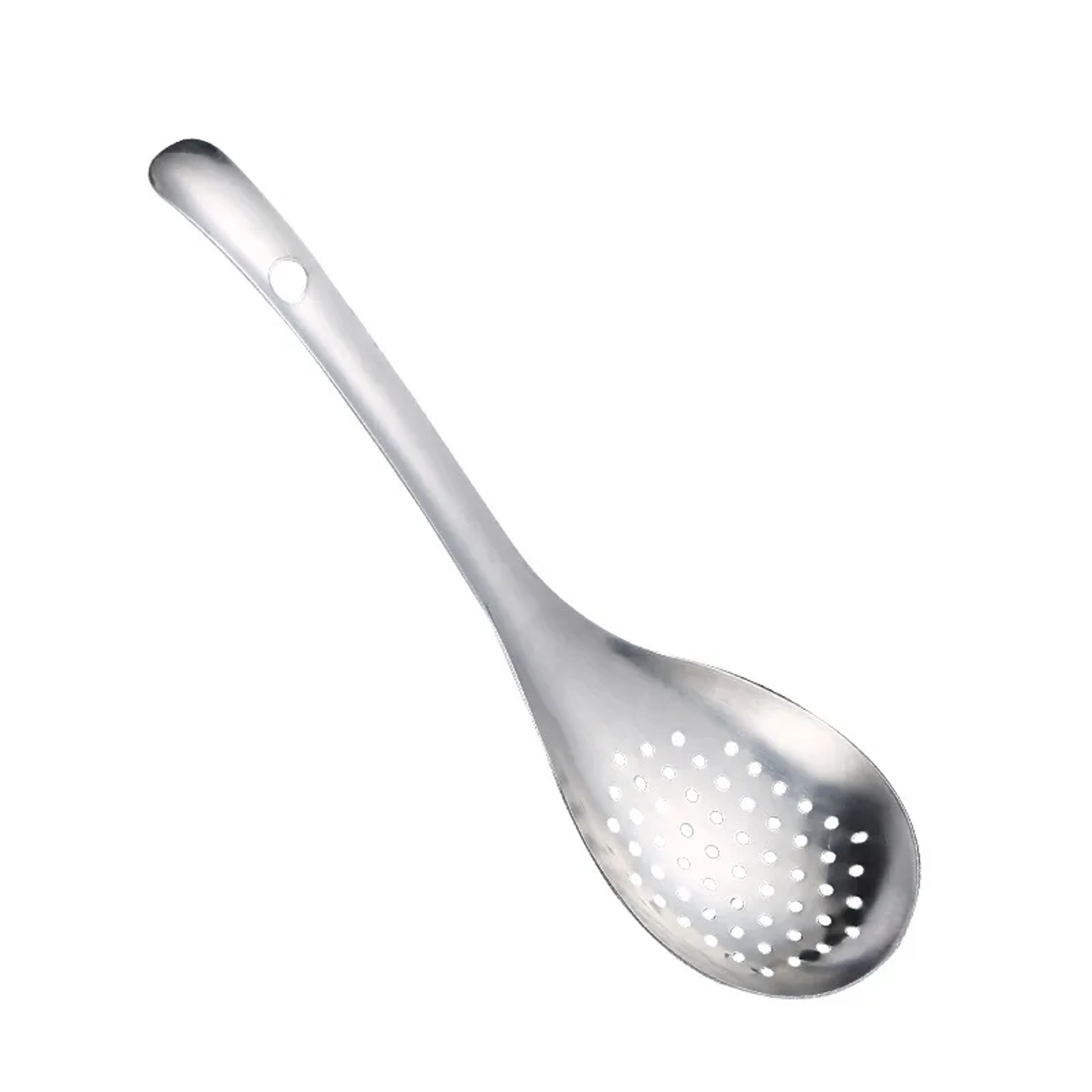 Stainless Steel Strainer Spoon, Kitchen Colander Spoon, Spoon Filter Strainer, Perforated Skimmer Colander, Food Scoop – view 6