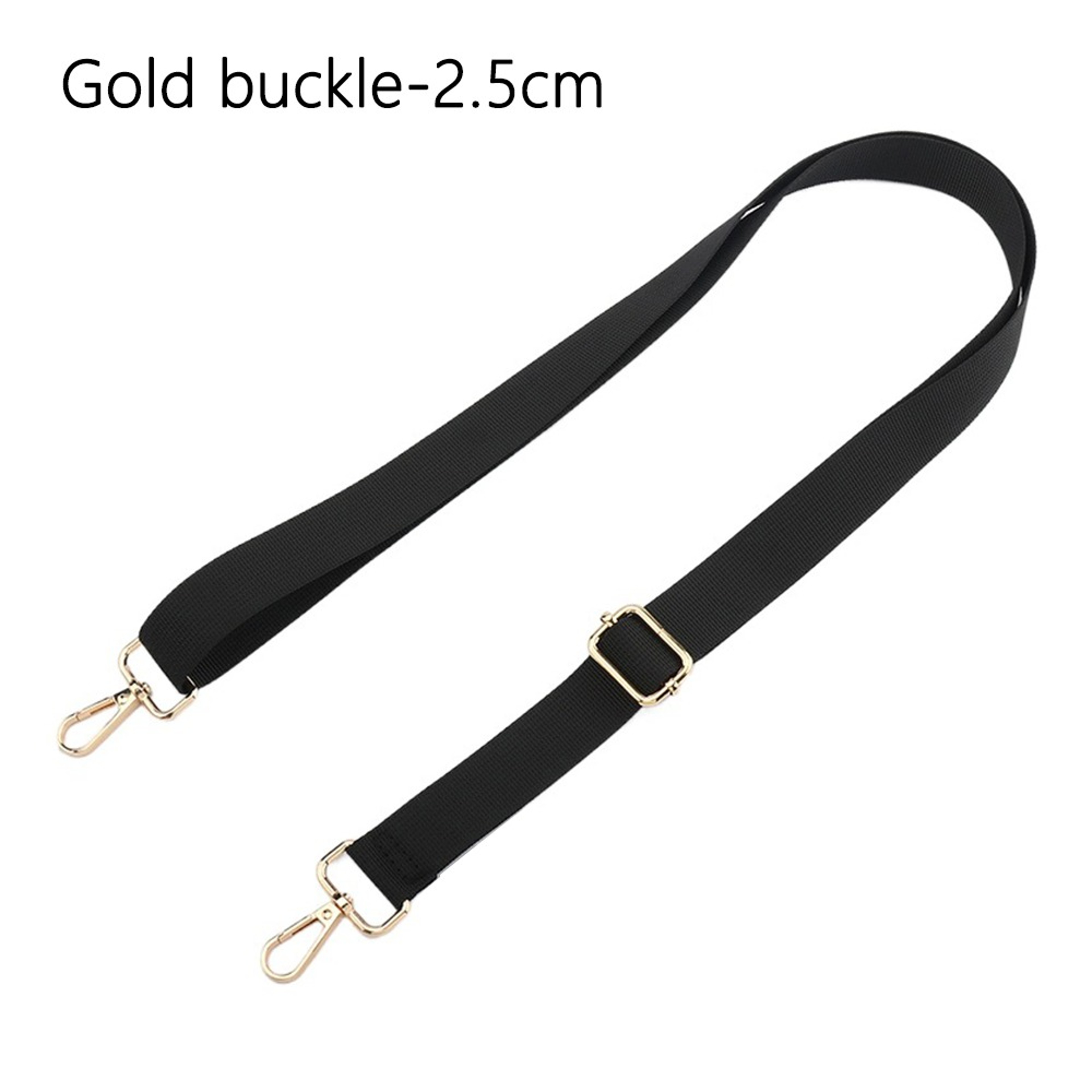Fashion Black Nylon Shoulder Bag Strap Adjustable Detachable Belt For Messenger Bags Handbag Replac 6