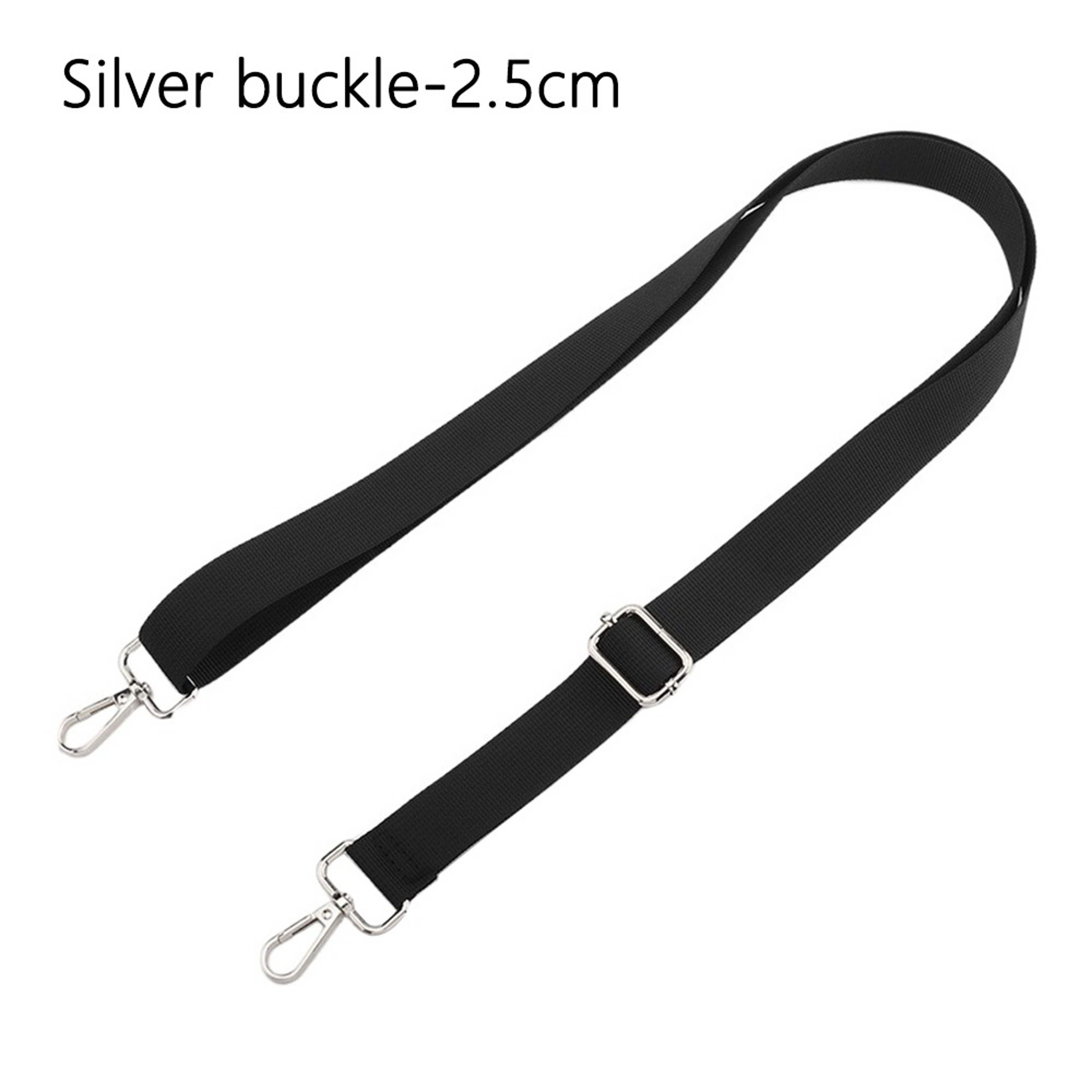 Fashion Black Nylon Shoulder Bag Strap Adjustable Detachable Belt For Messenger Bags Handbag Replac 7