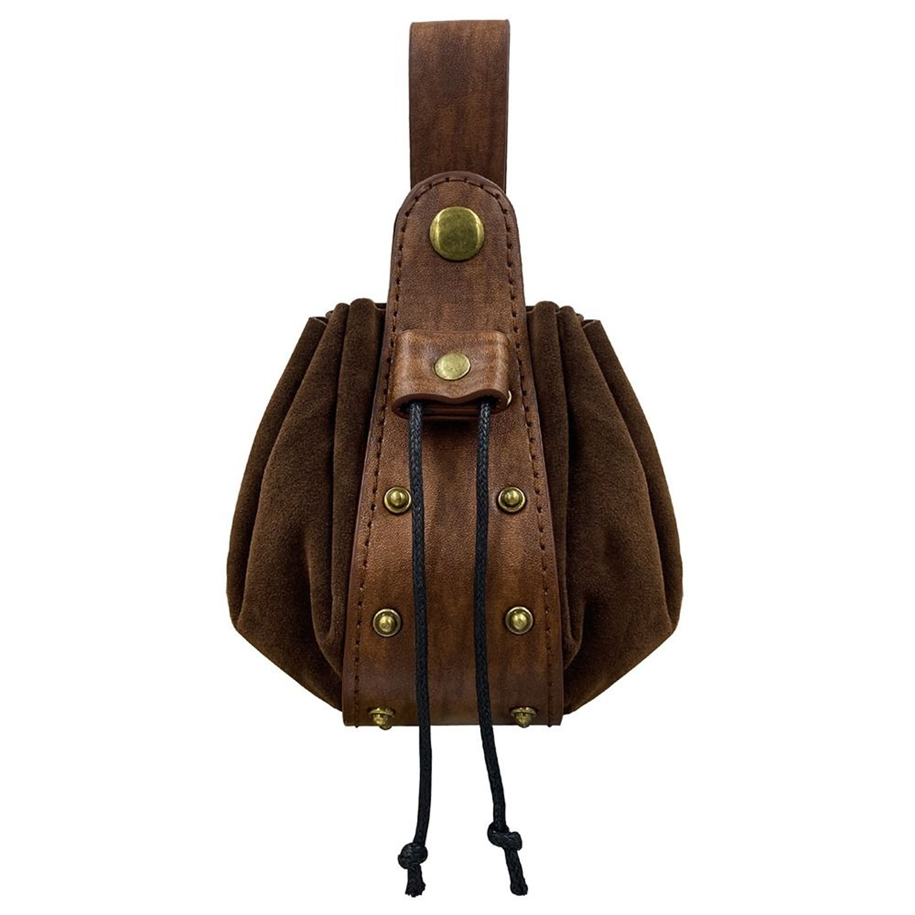 Hangable Belt Waist Bag, Durable Drawstring Design, Viking Medieval Fanny Pack, Vintage Coin Purse, Portable Waist Bag – view 7